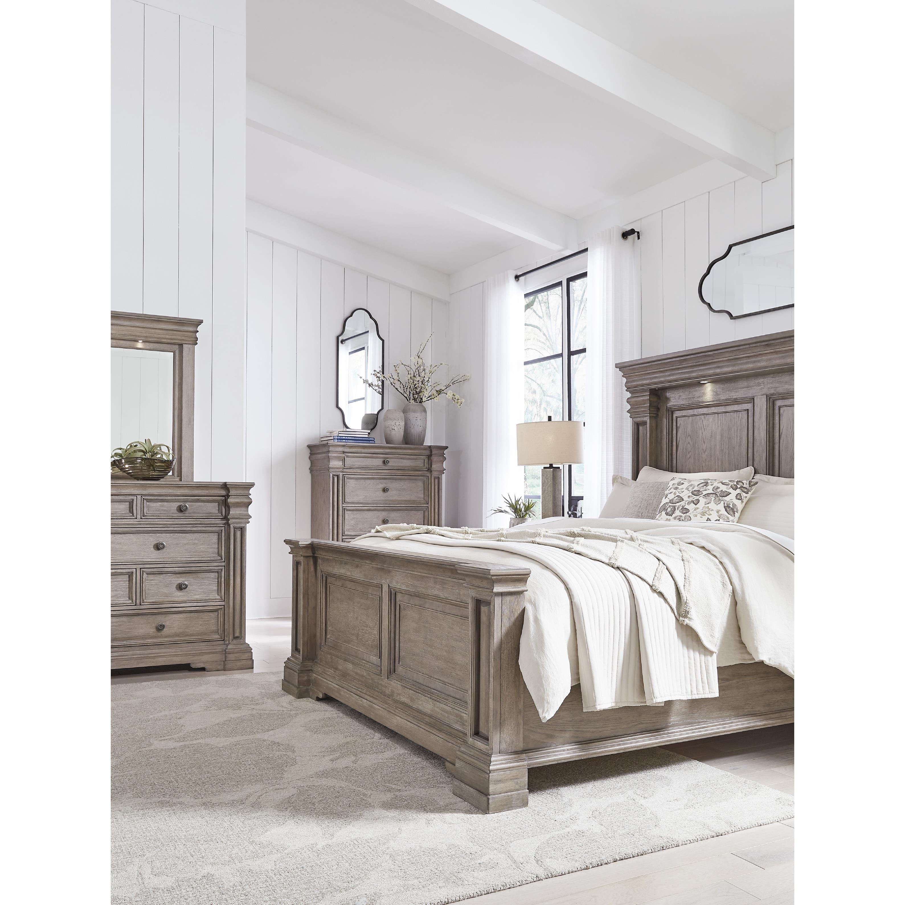  Size_King --  Blairhurst B916B4 King Panel Bed IMAGE 9