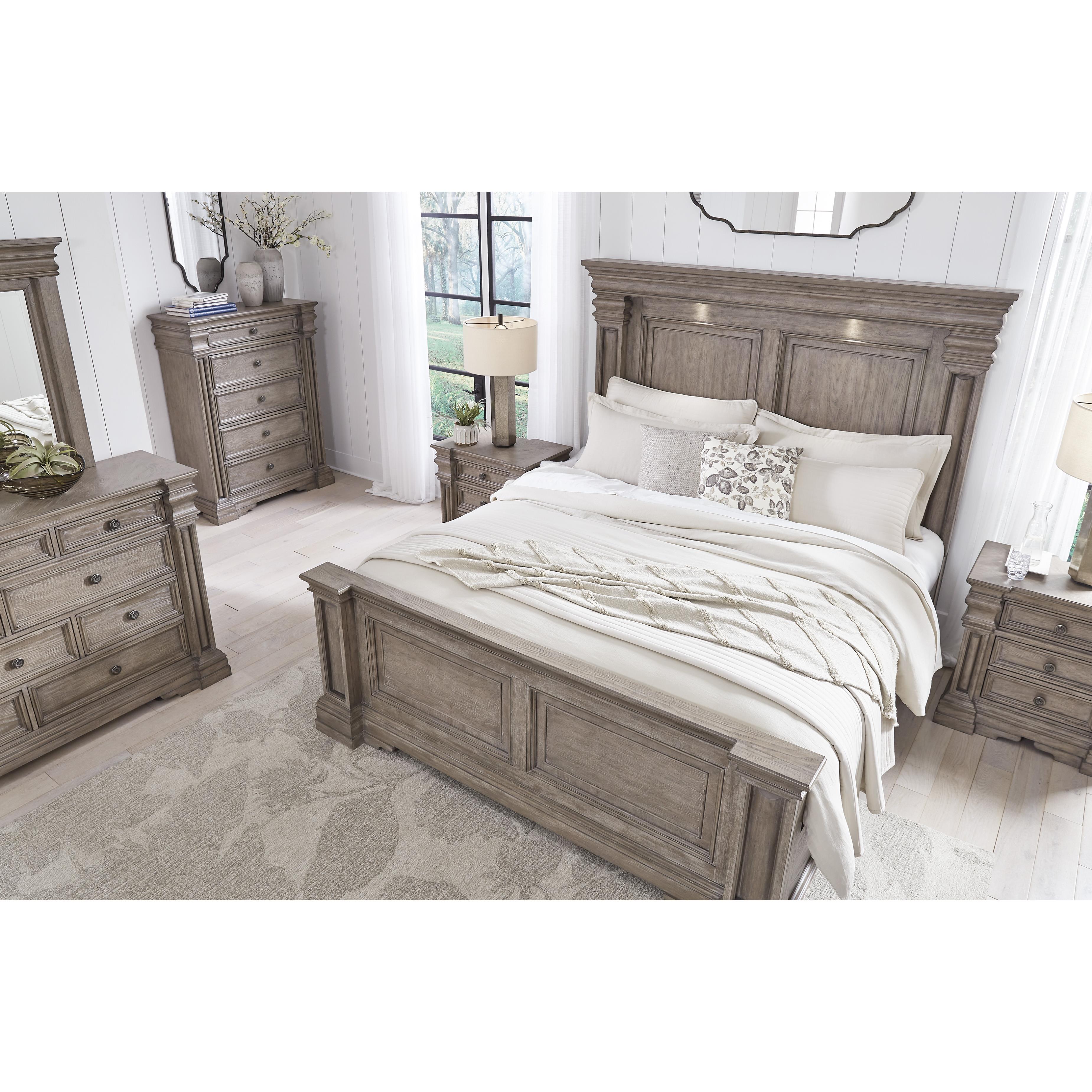 Size_California King --  Blairhurst B916B5 California King Panel Bed IMAGE 7