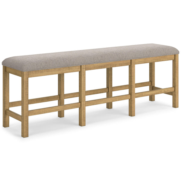 Signature Design by Ashley Havonplane D773-09 XL Counter Upholstered Dining Room Bench