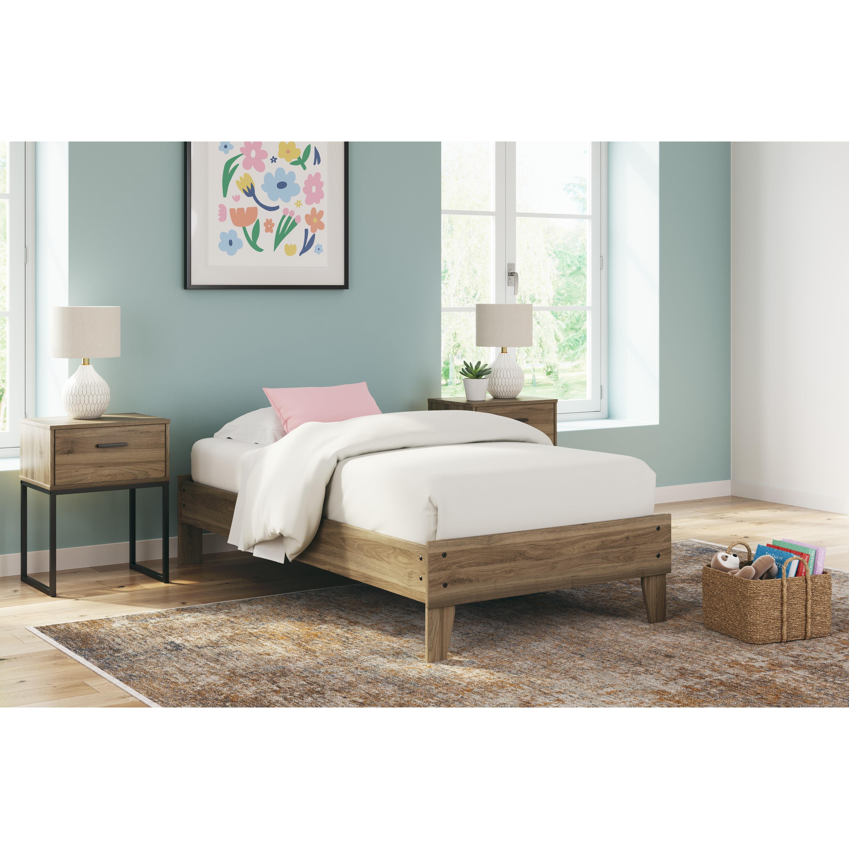  Size_Twin --  Signature Design by Ashley Deanlow Platform Bed IMAGE 6