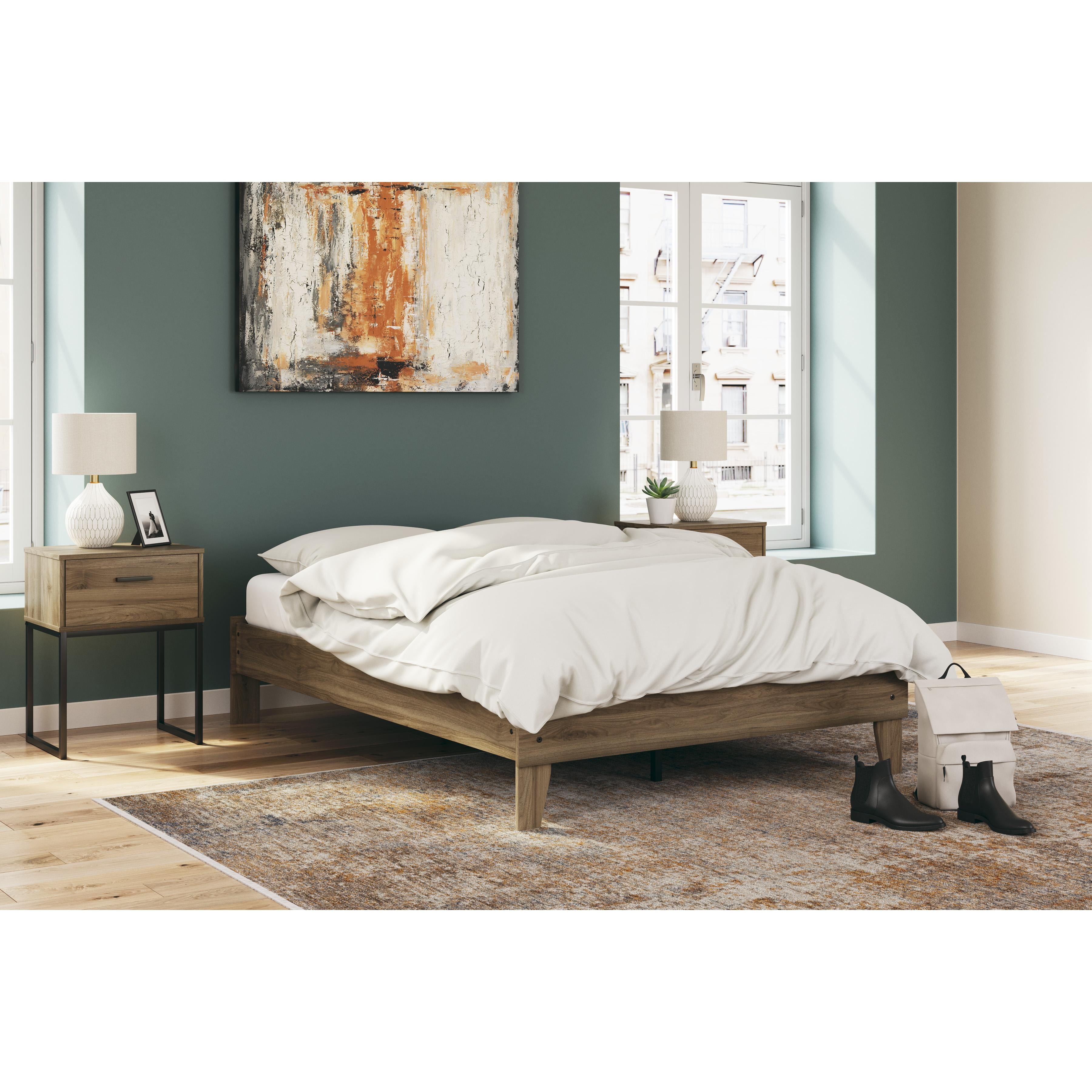  Size_Full --  Deanlow EB1866-112 Full Platform Bed IMAGE 6