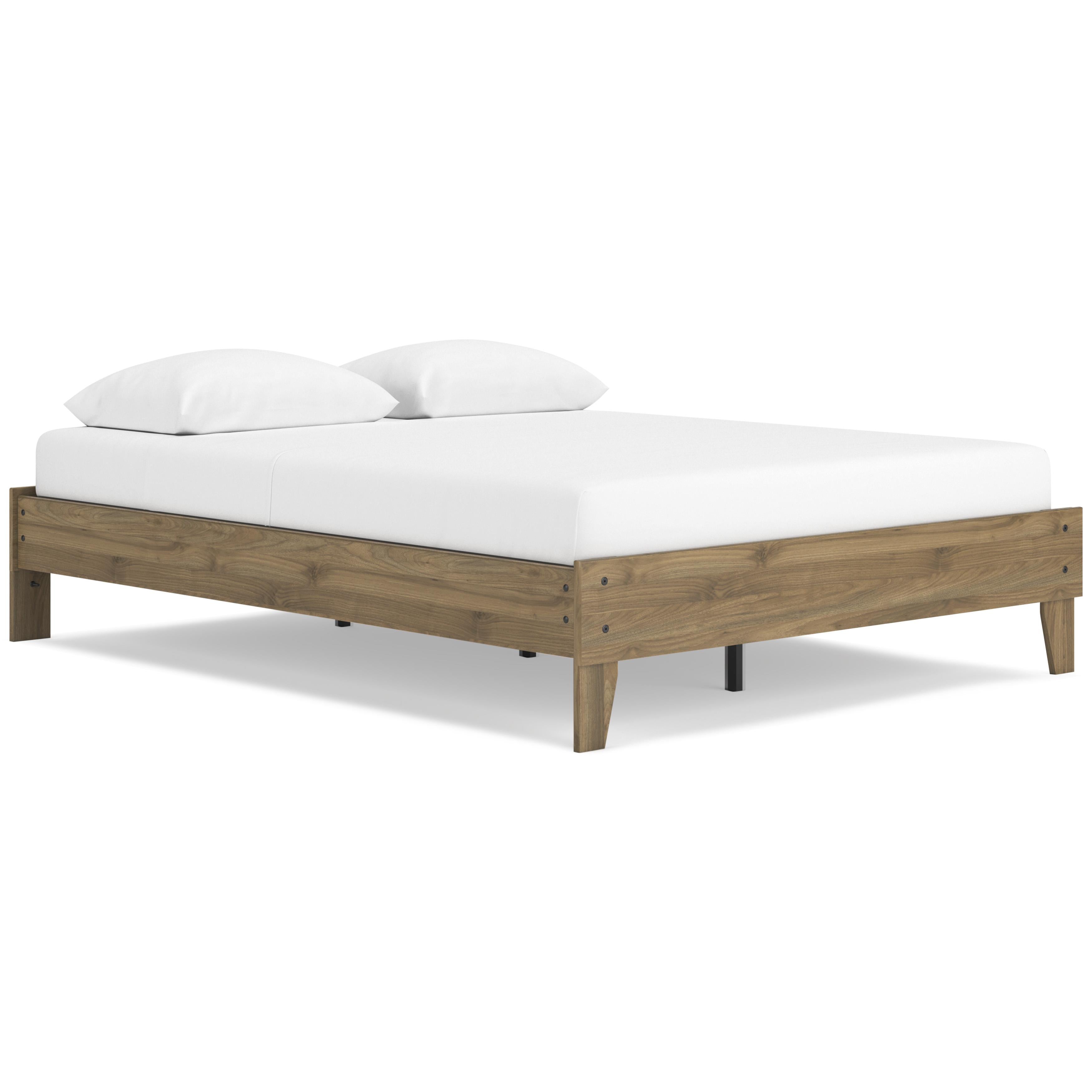  Size_Queen --  Deanlow EB1866-113 Queen Platform Bed IMAGE 1