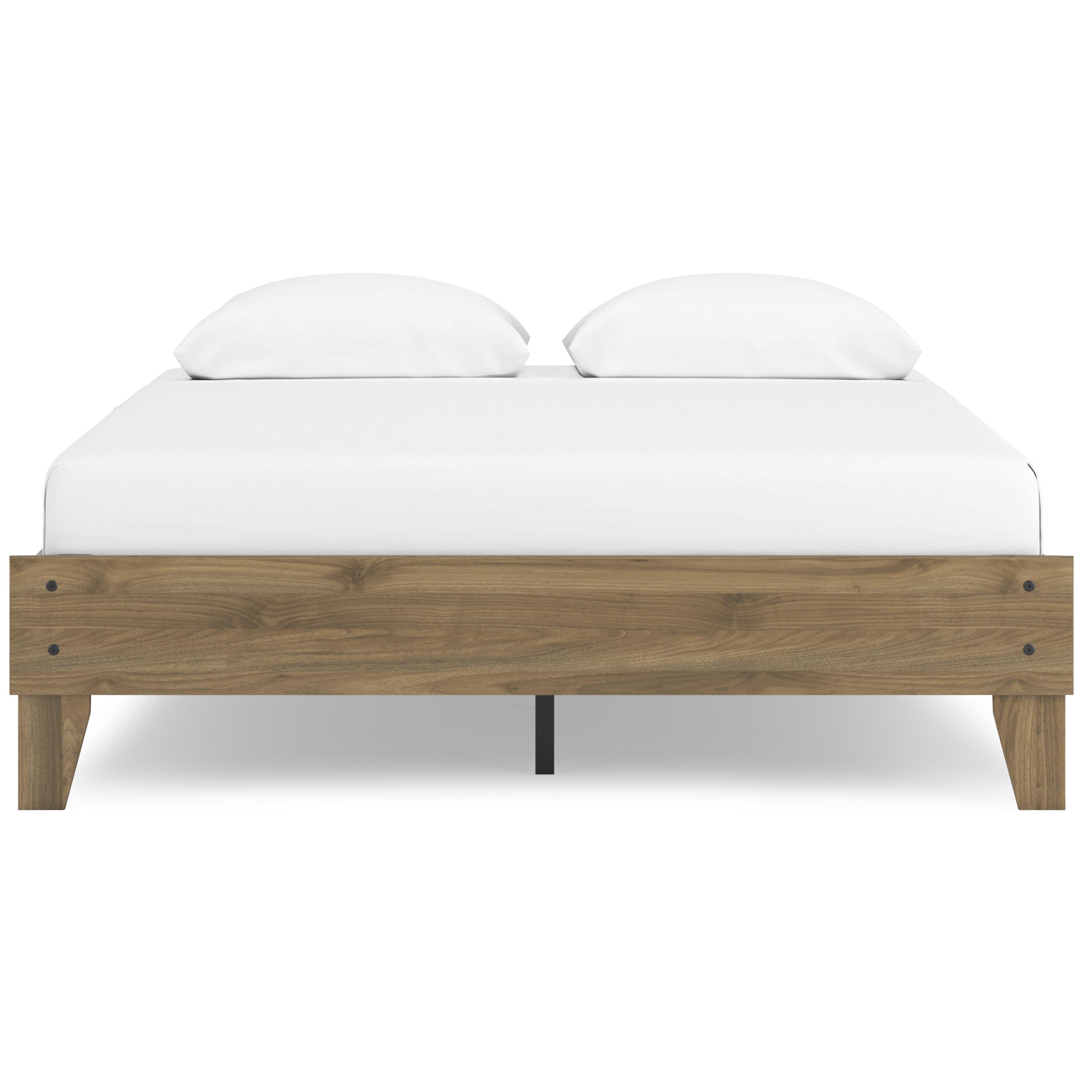  Size_Queen --  Deanlow EB1866-113 Queen Platform Bed IMAGE 2