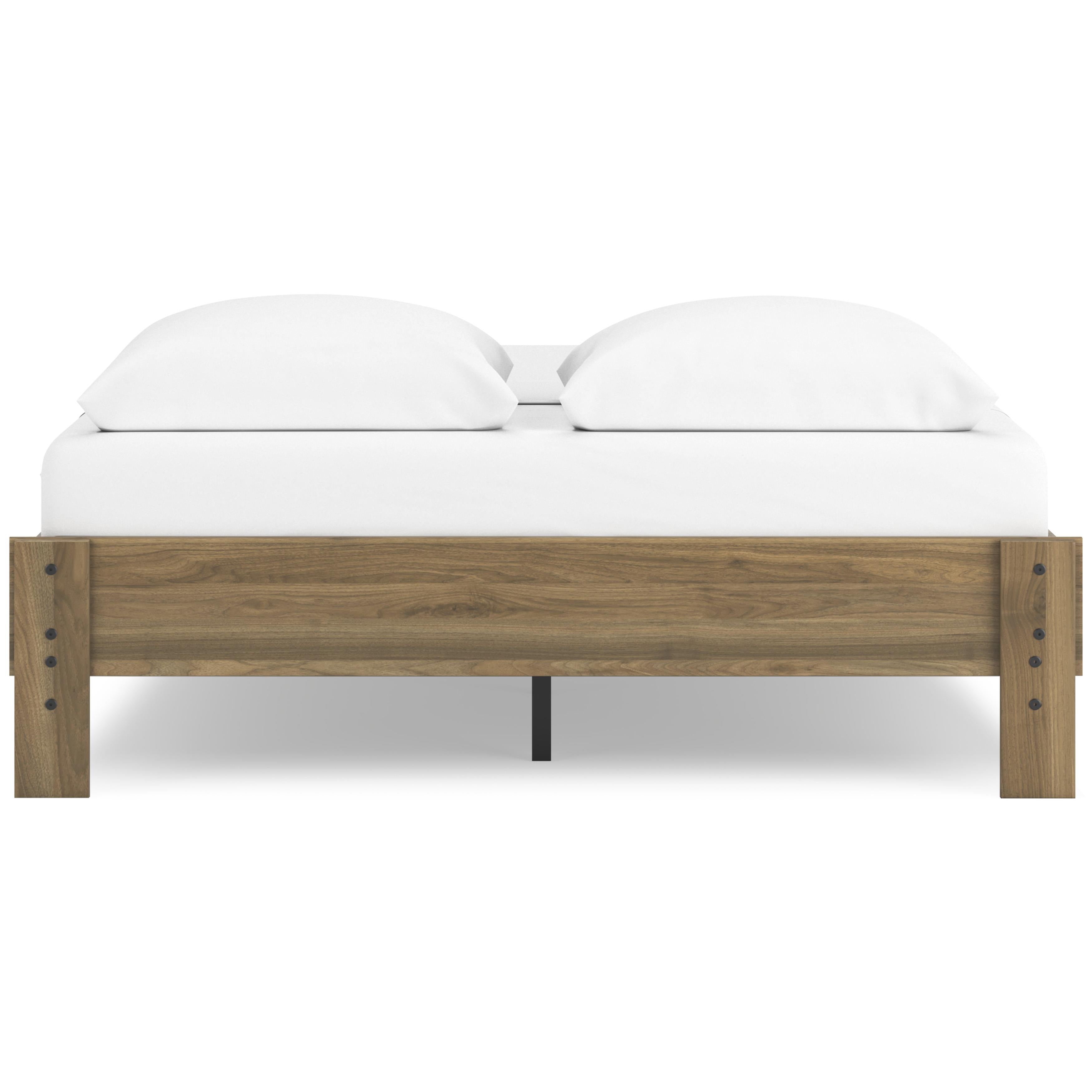  Size_Queen --  Deanlow EB1866-113 Queen Platform Bed IMAGE 4