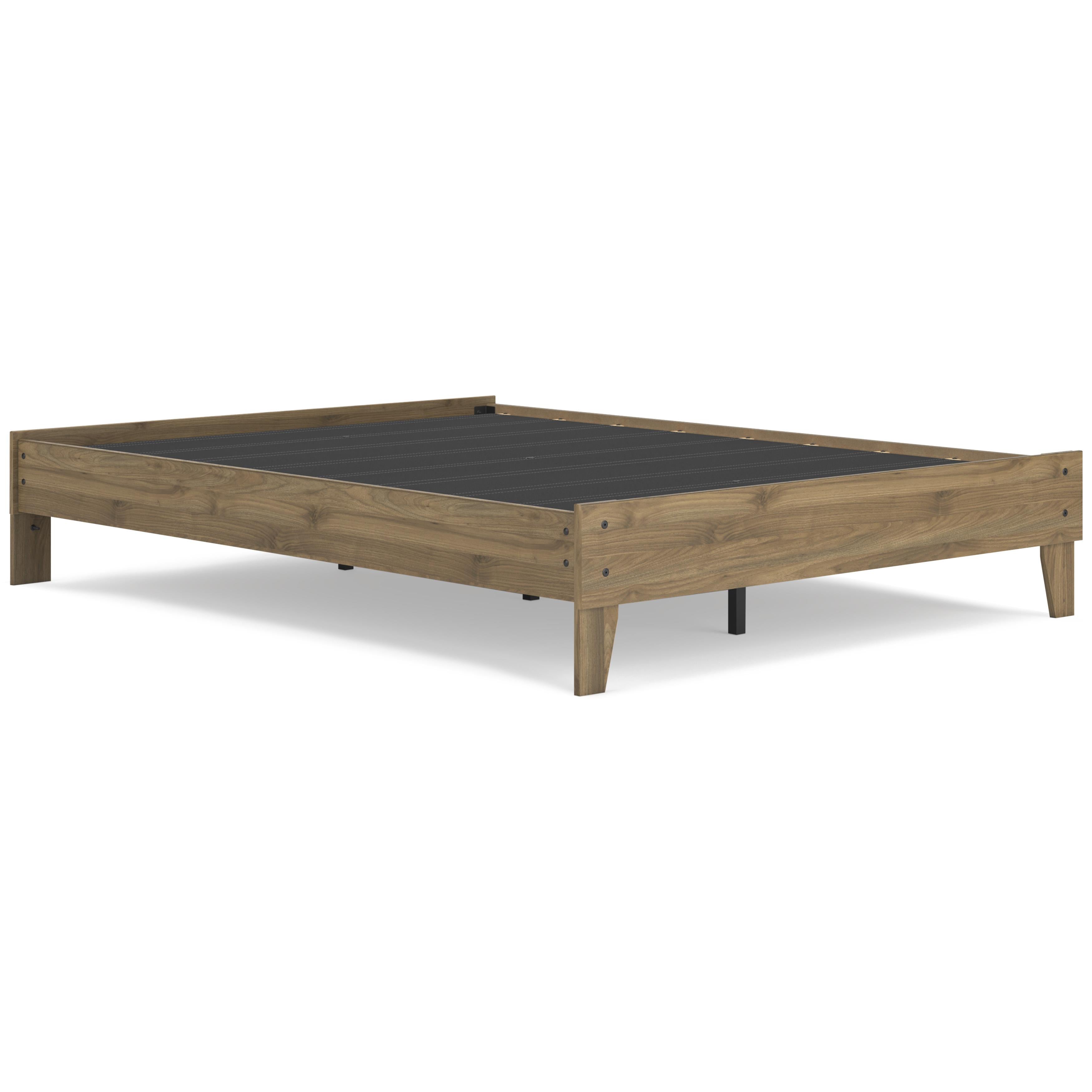  Size_Queen --  Deanlow EB1866-113 Queen Platform Bed IMAGE 5