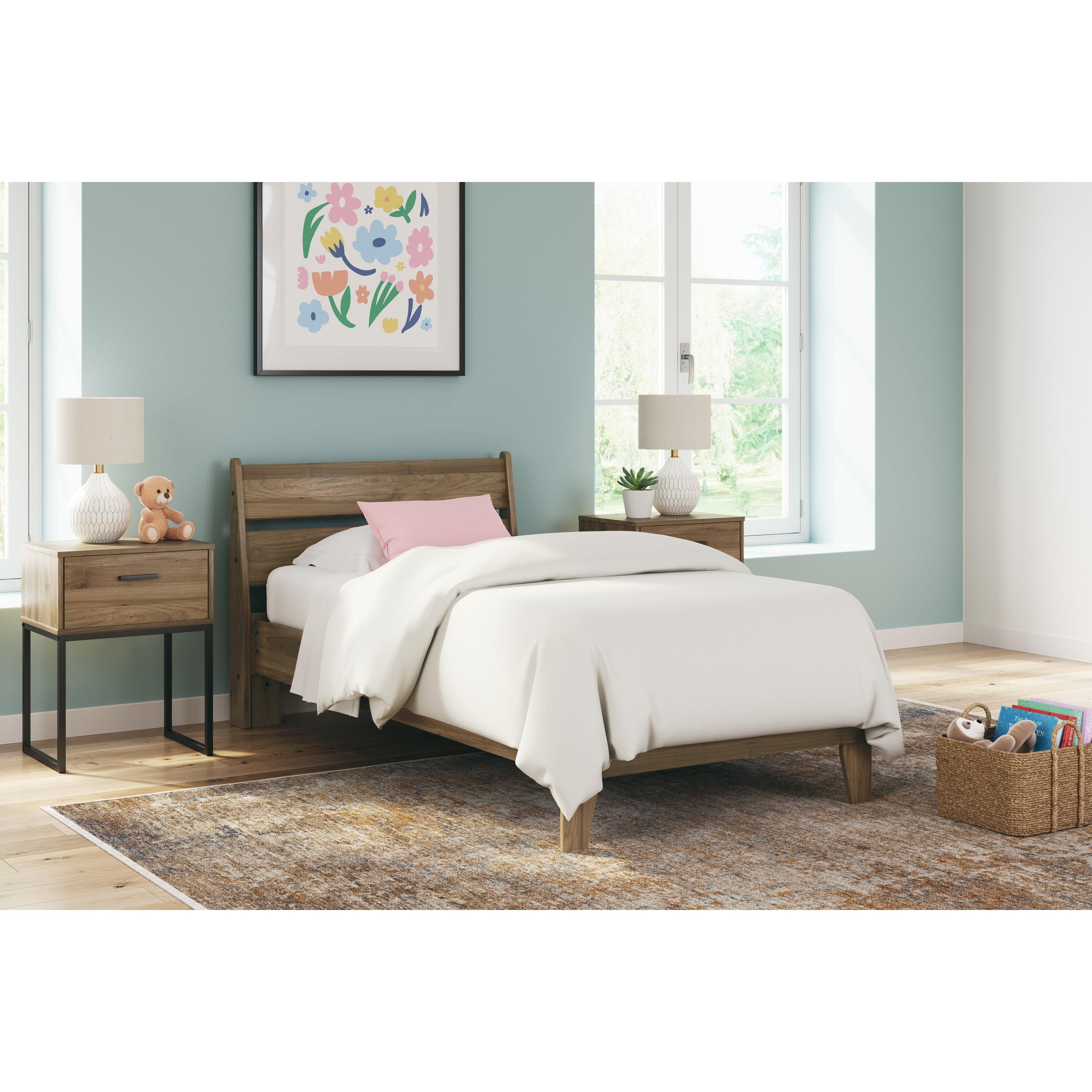  Size_Twin --  Signature Design by Ashley Deanlow Platform Bed IMAGE 6