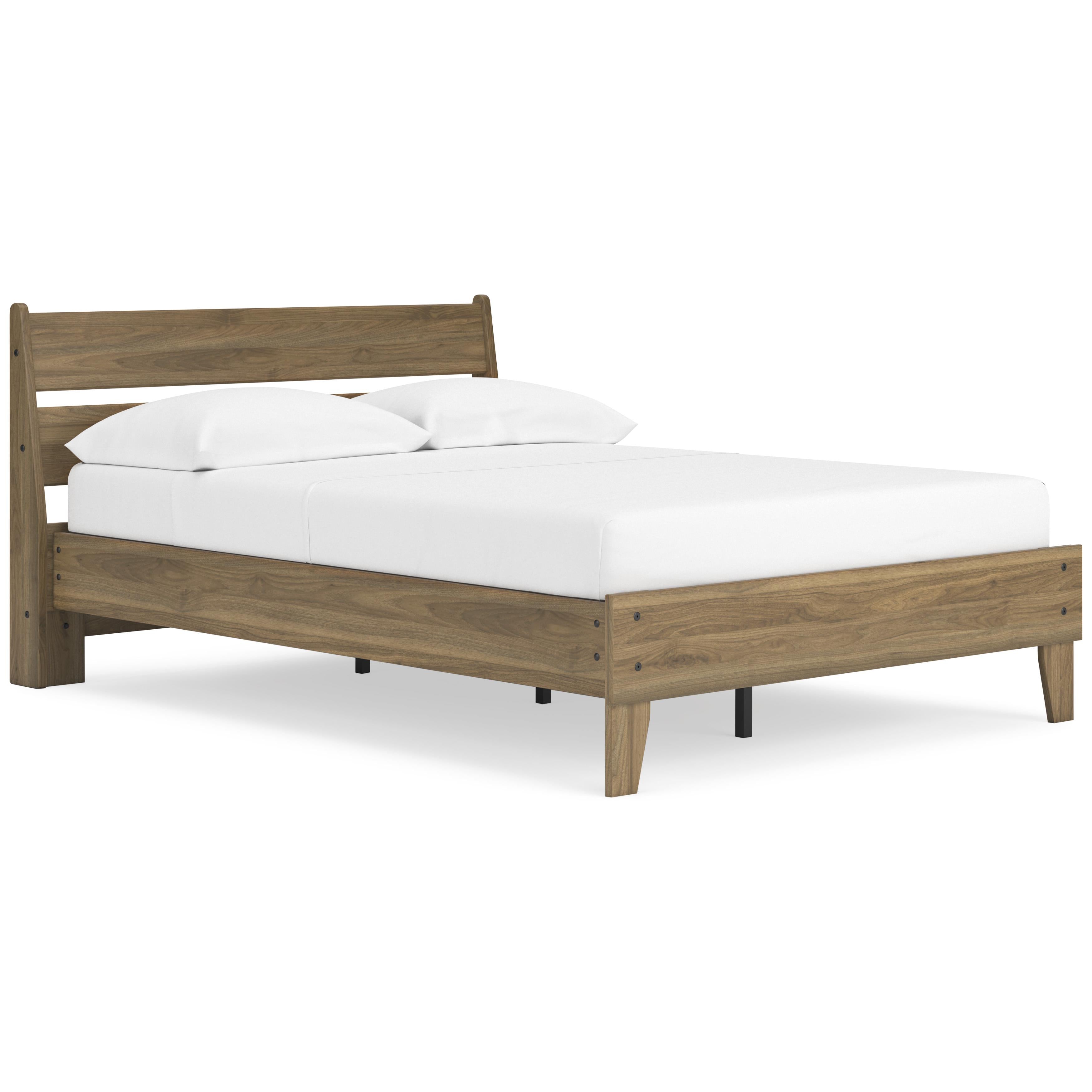  Size_Full --  Deanlow EB1866B2 Full Platform Panel Bed IMAGE 1
