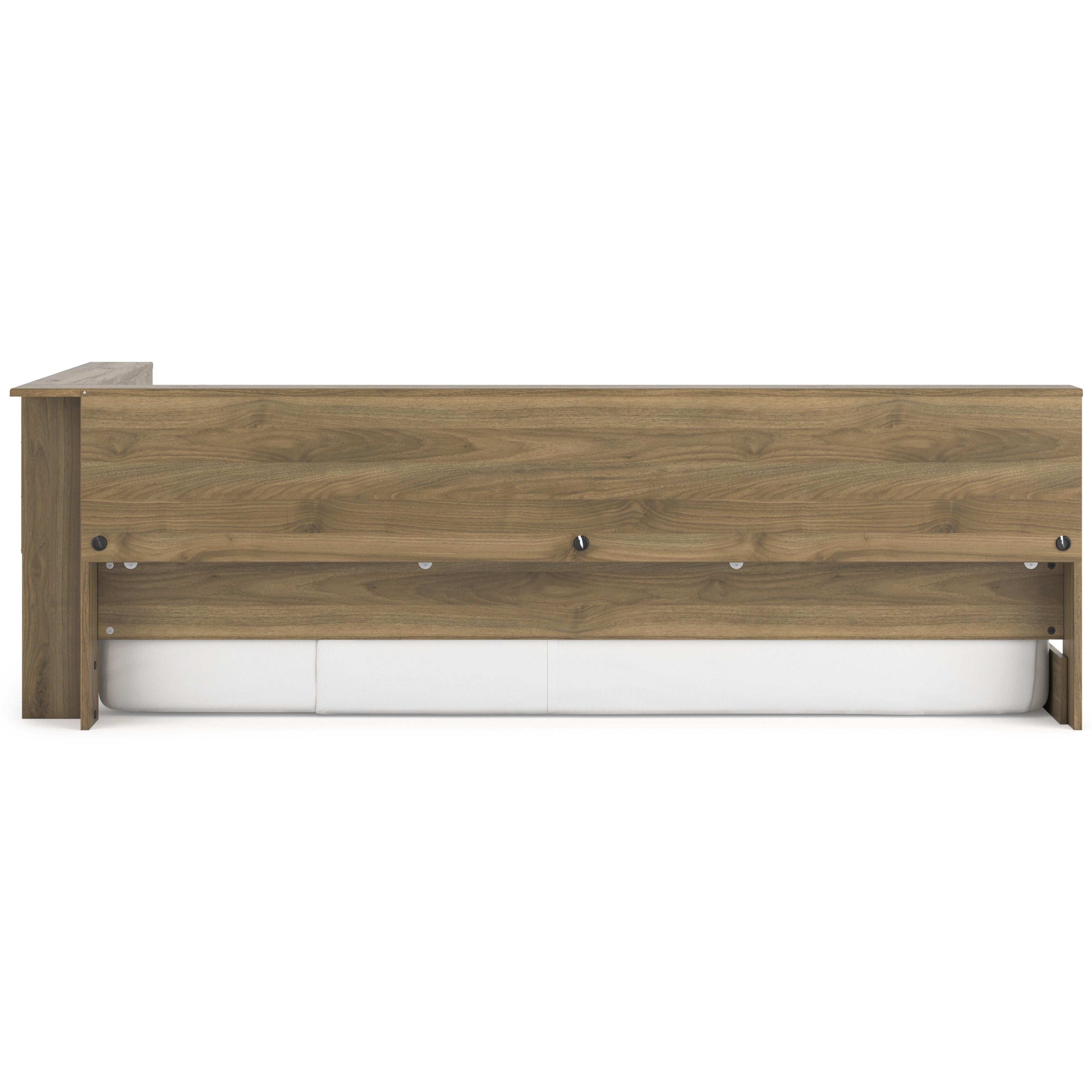  Size_Twin --  Signature Design by Ashley Deanlow Bookcase Bed with Storage IMAGE 3