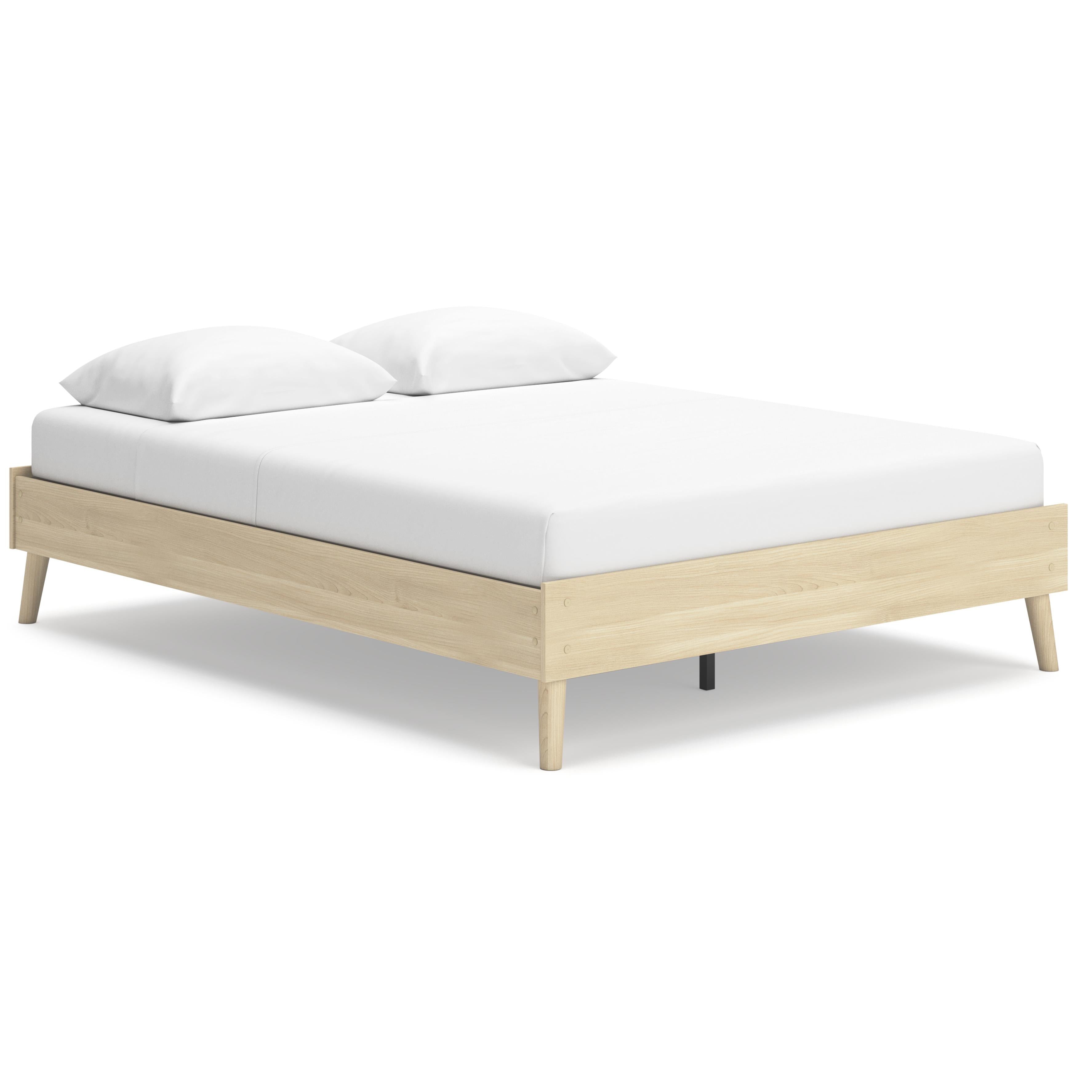  Size_Queen --  Cabinella EB2444-113 Queen Platform Bed IMAGE 1