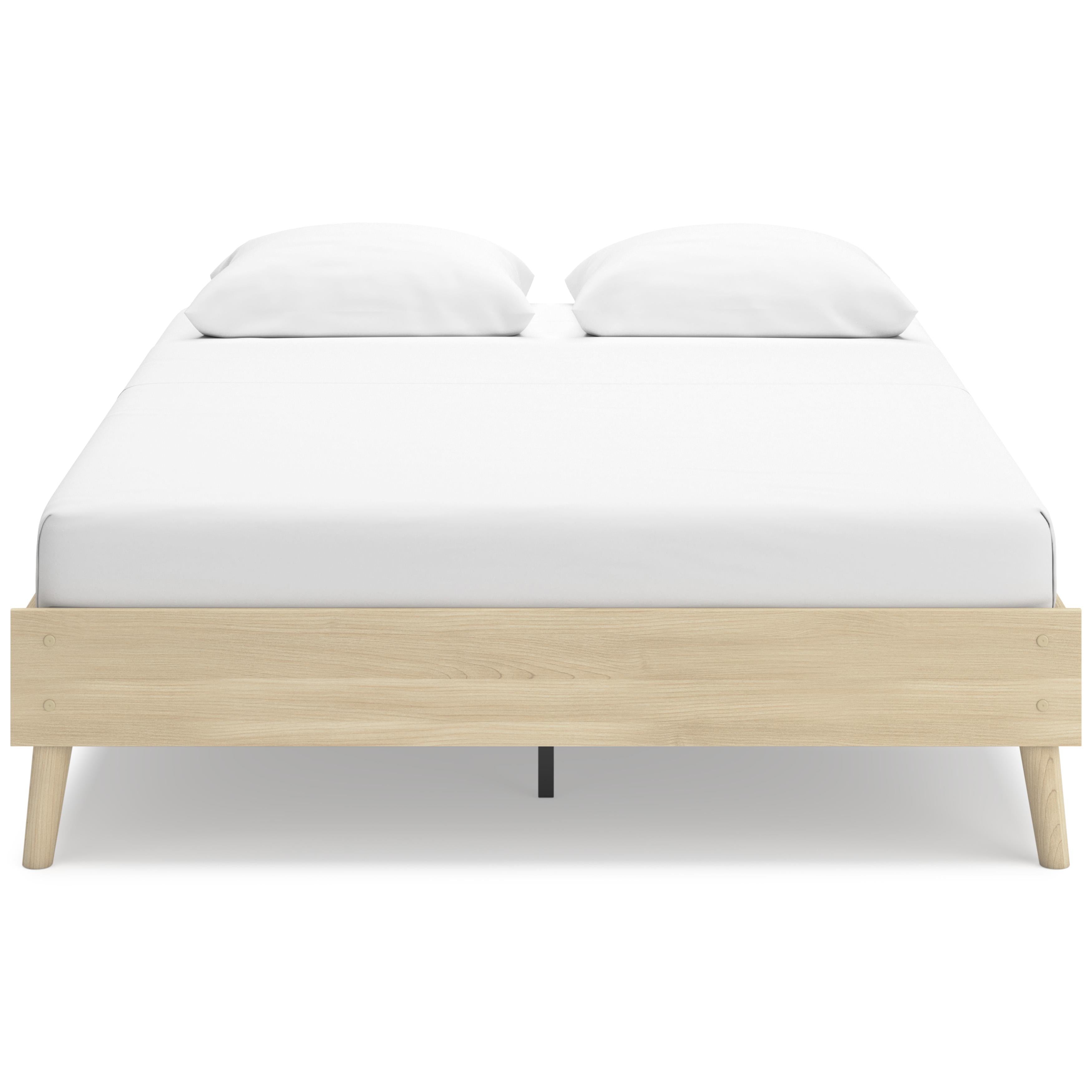  Size_Queen --  Cabinella EB2444-113 Queen Platform Bed IMAGE 2