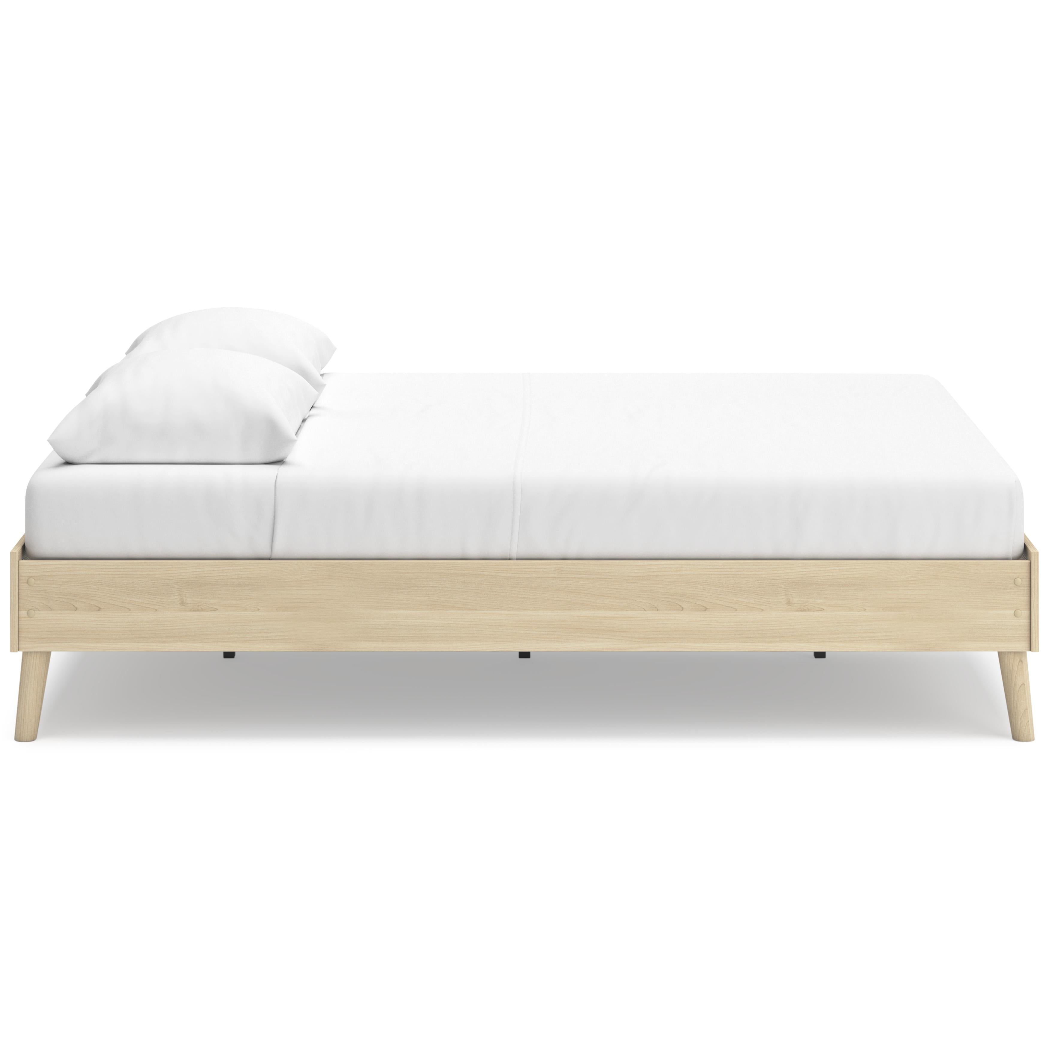  Size_Queen --  Cabinella EB2444-113 Queen Platform Bed IMAGE 3