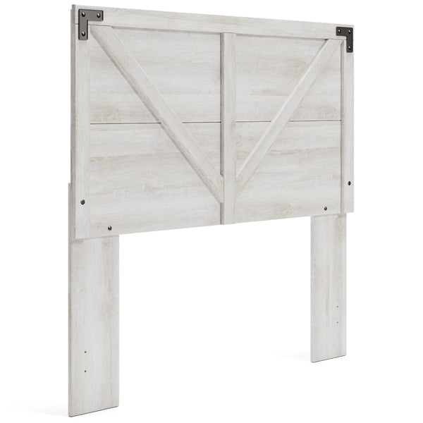 Signature Design by Ashley Shawburn EB4121-156 Full Crossbuck Panel Headboard