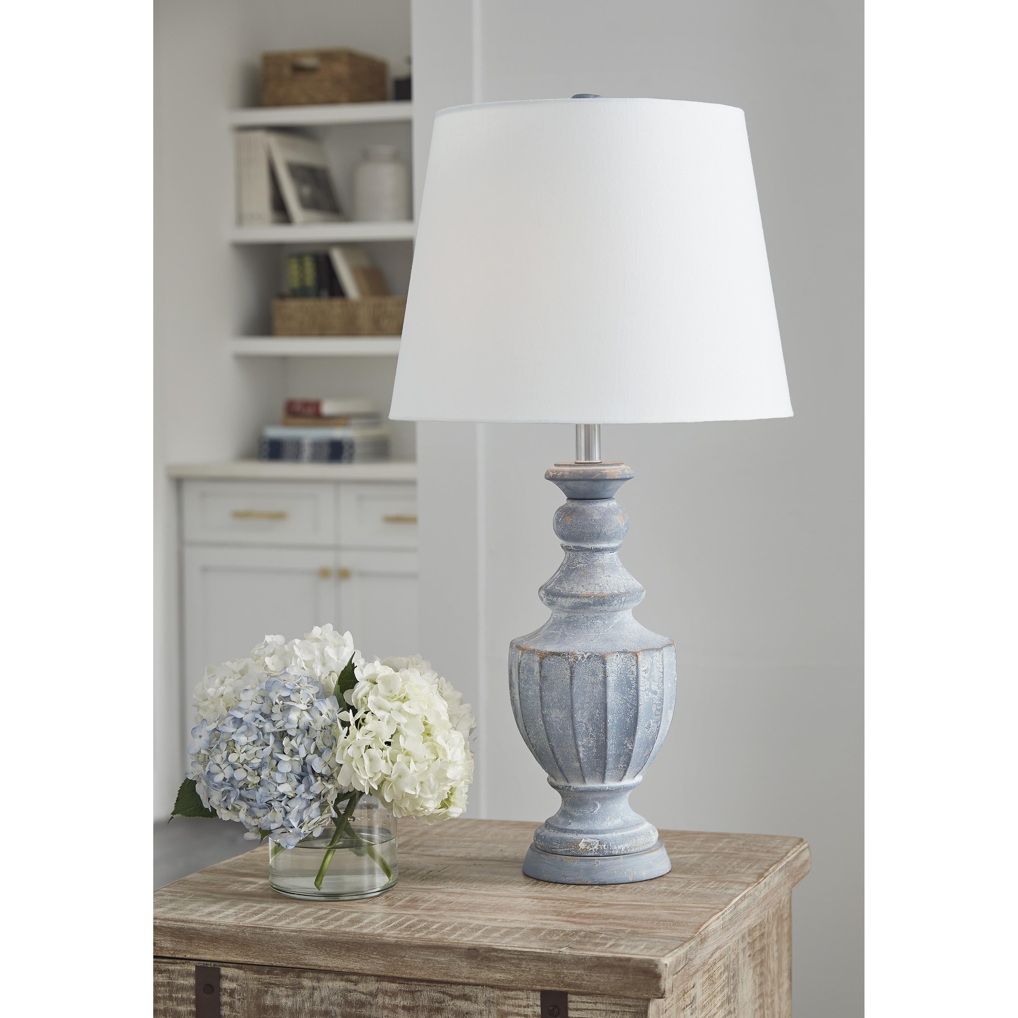  Signature Design by Ashley Cylerick L235714 Terracotta Table Lamp IMAGE 2