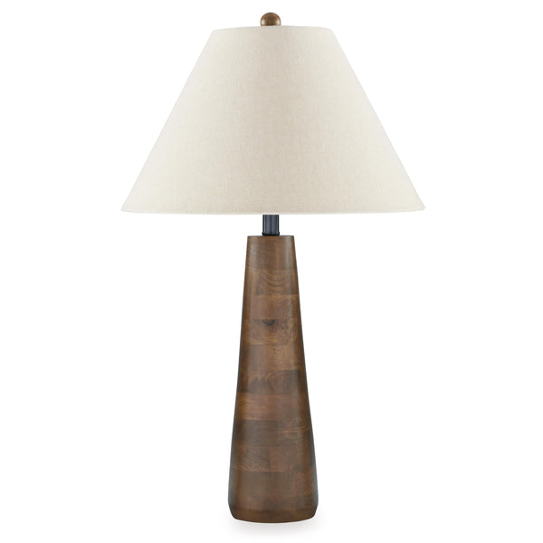 Signature Design by Ashley Danset L329104 Wood Table Lamp