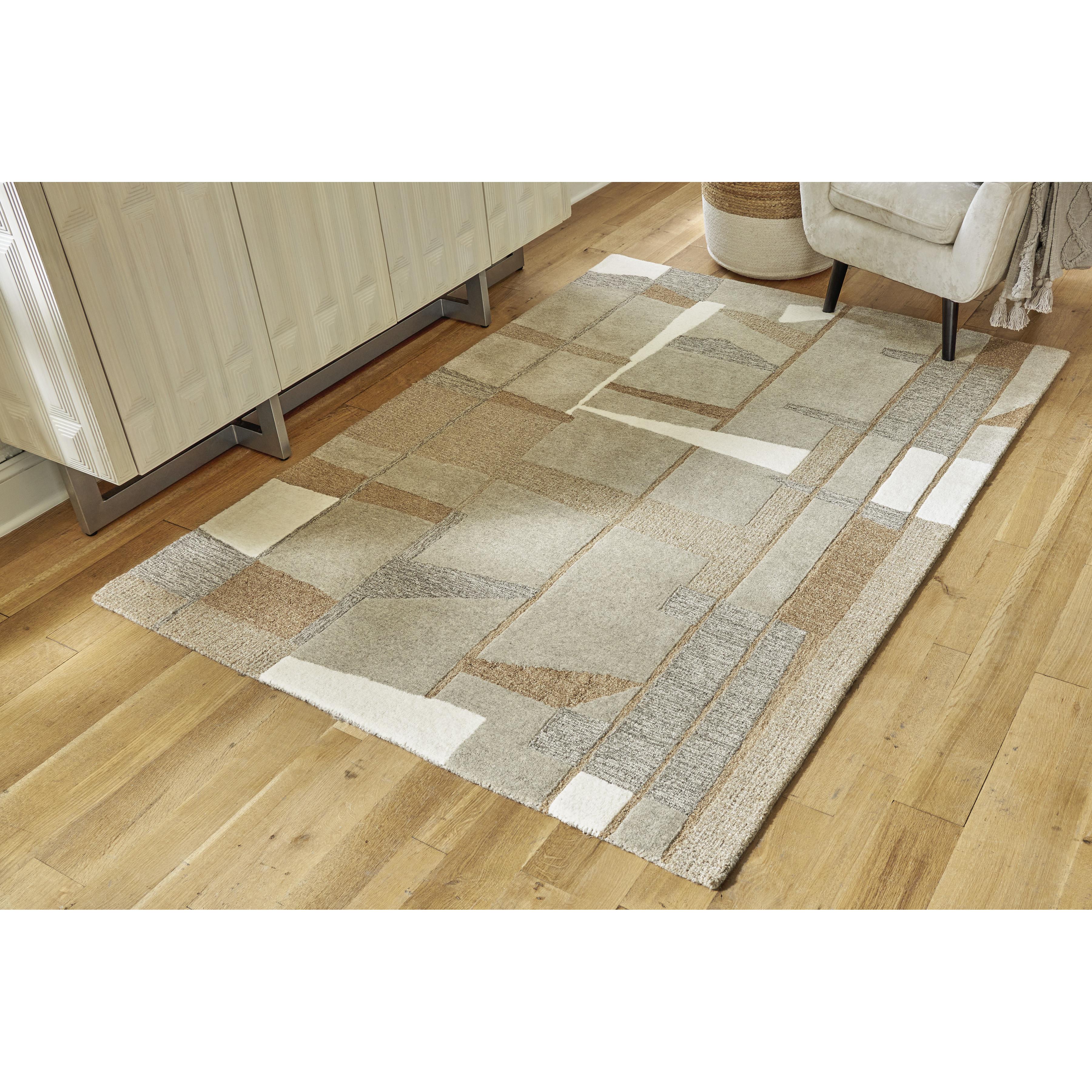  Size_5'1" x 7' --  Signature Design by Ashley Abbotton Rug IMAGE 2