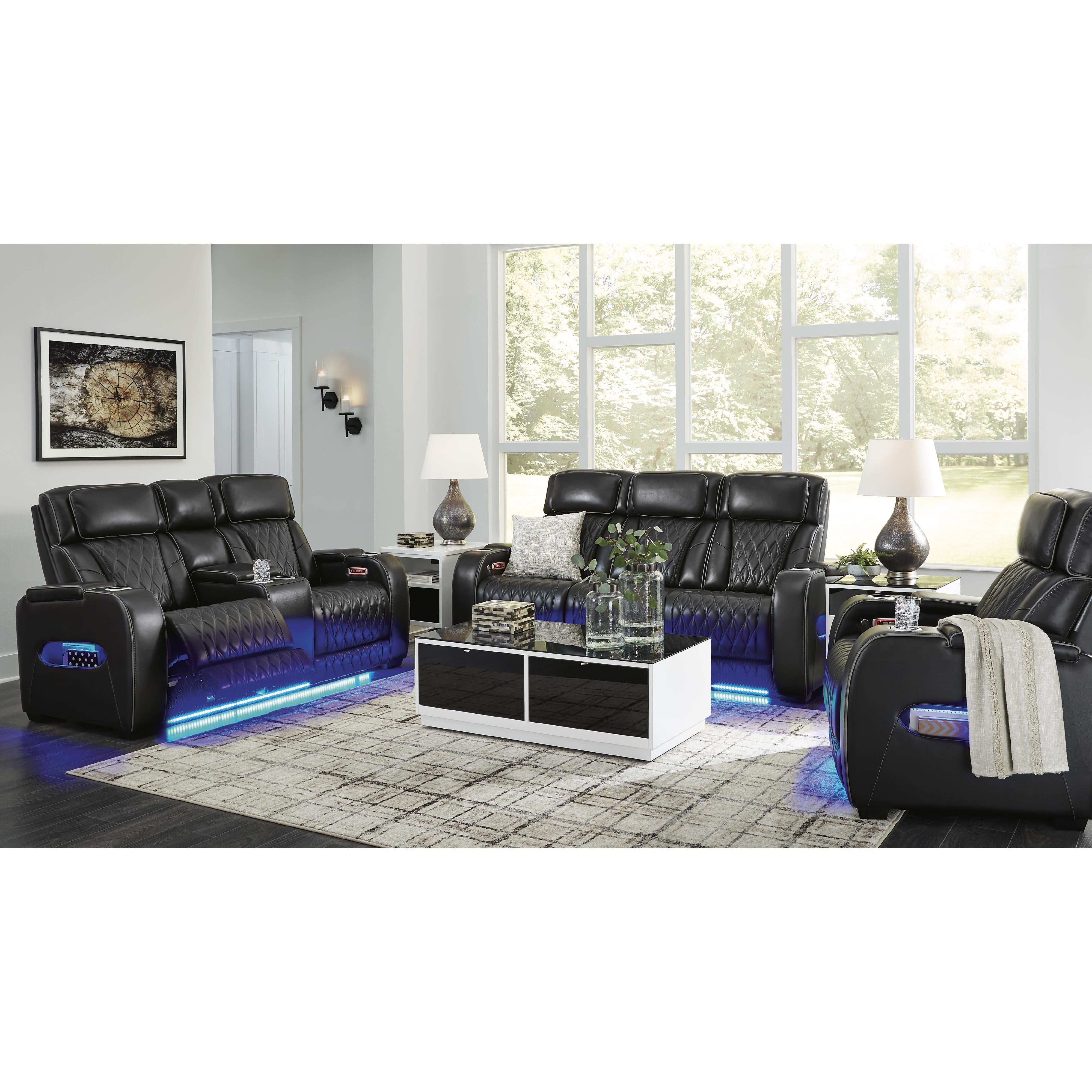  Manufacturer Color_Black --  Boyington U2710613 Power Recliner with Adjustable Headrest IMAGE 13