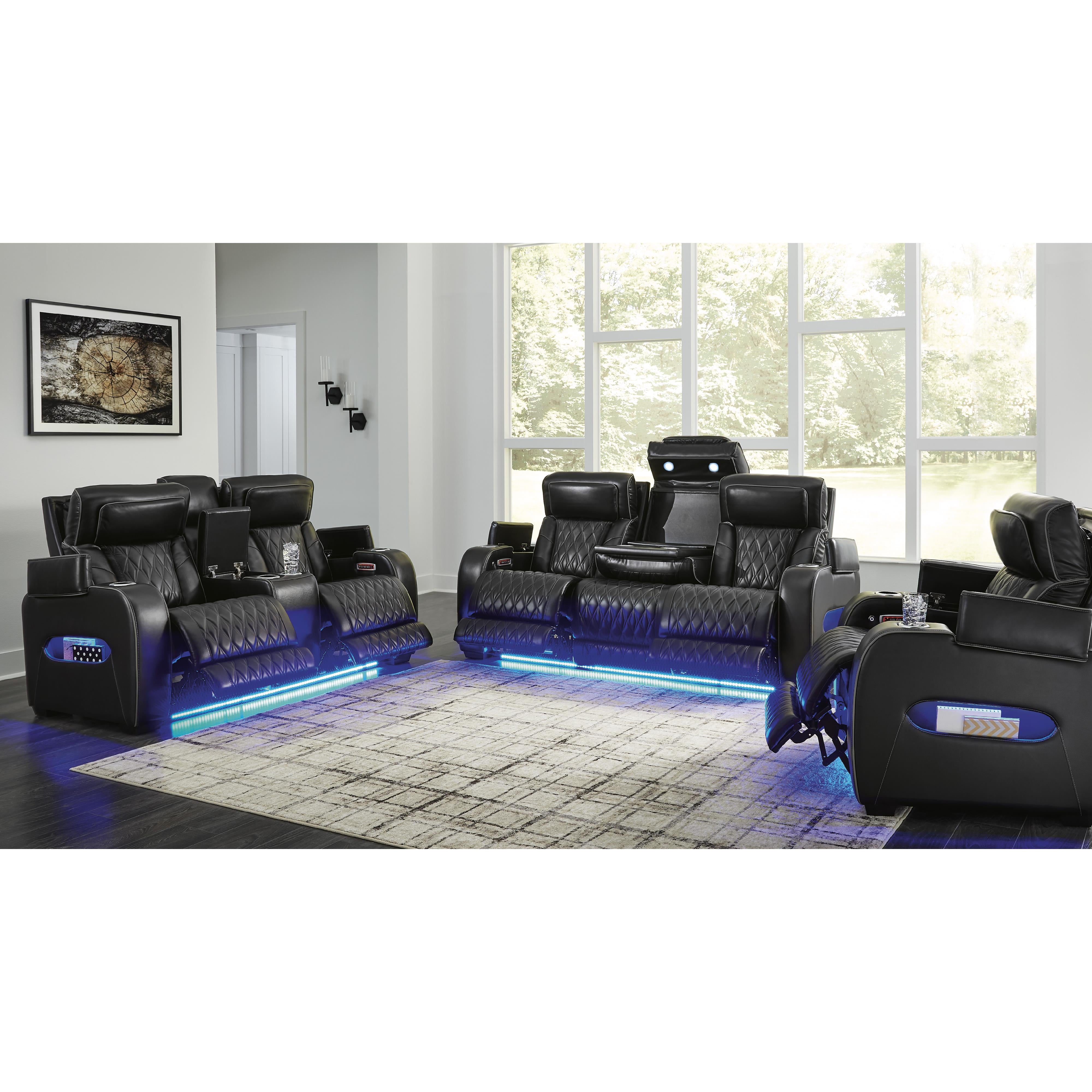  Manufacturer Color_Black --  Boyington U2710613 Power Recliner with Adjustable Headrest IMAGE 17