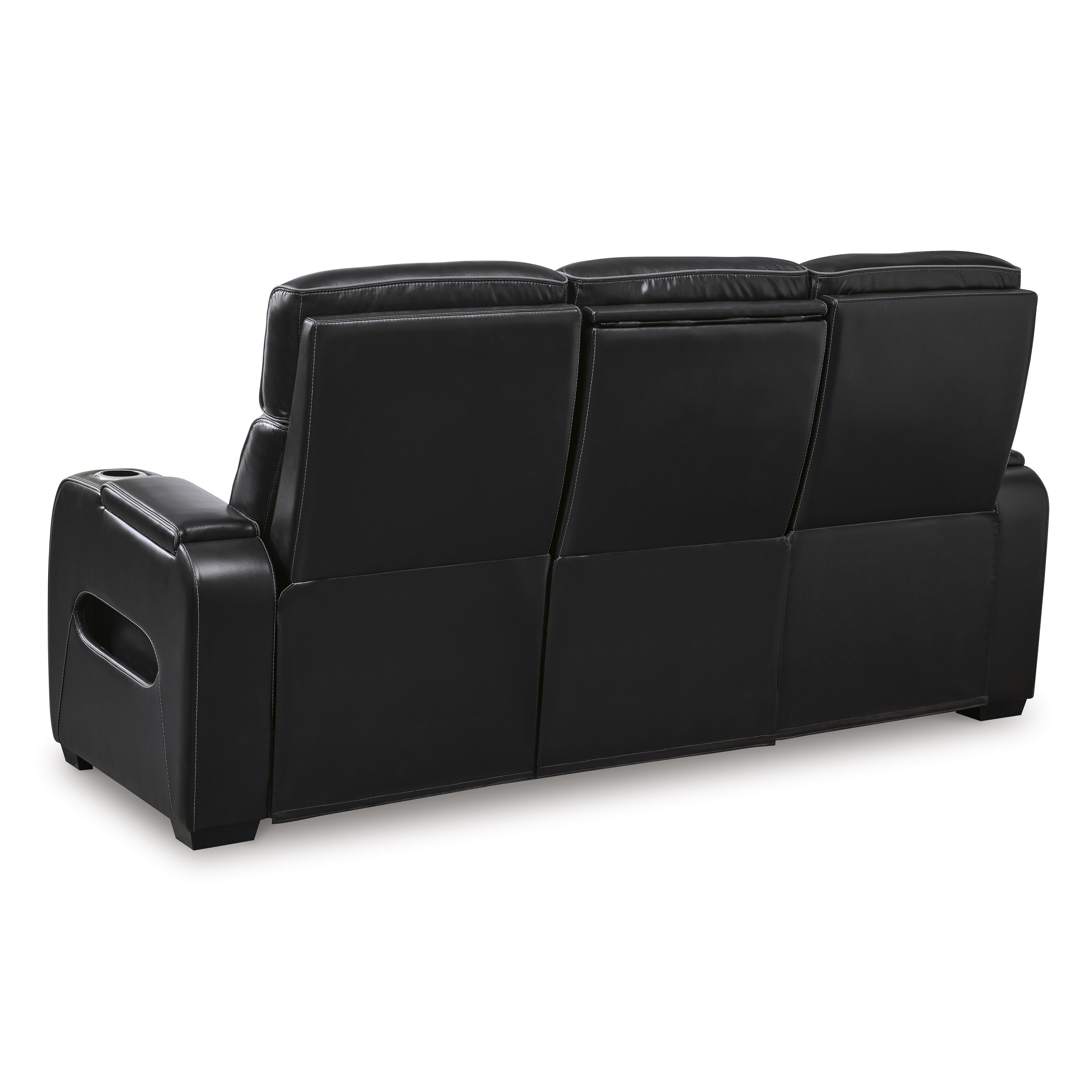  Manufacturer Color_Black --  Boyington U2710615 Power Reclining Sofa with Adjustable Headrest IMAGE 5