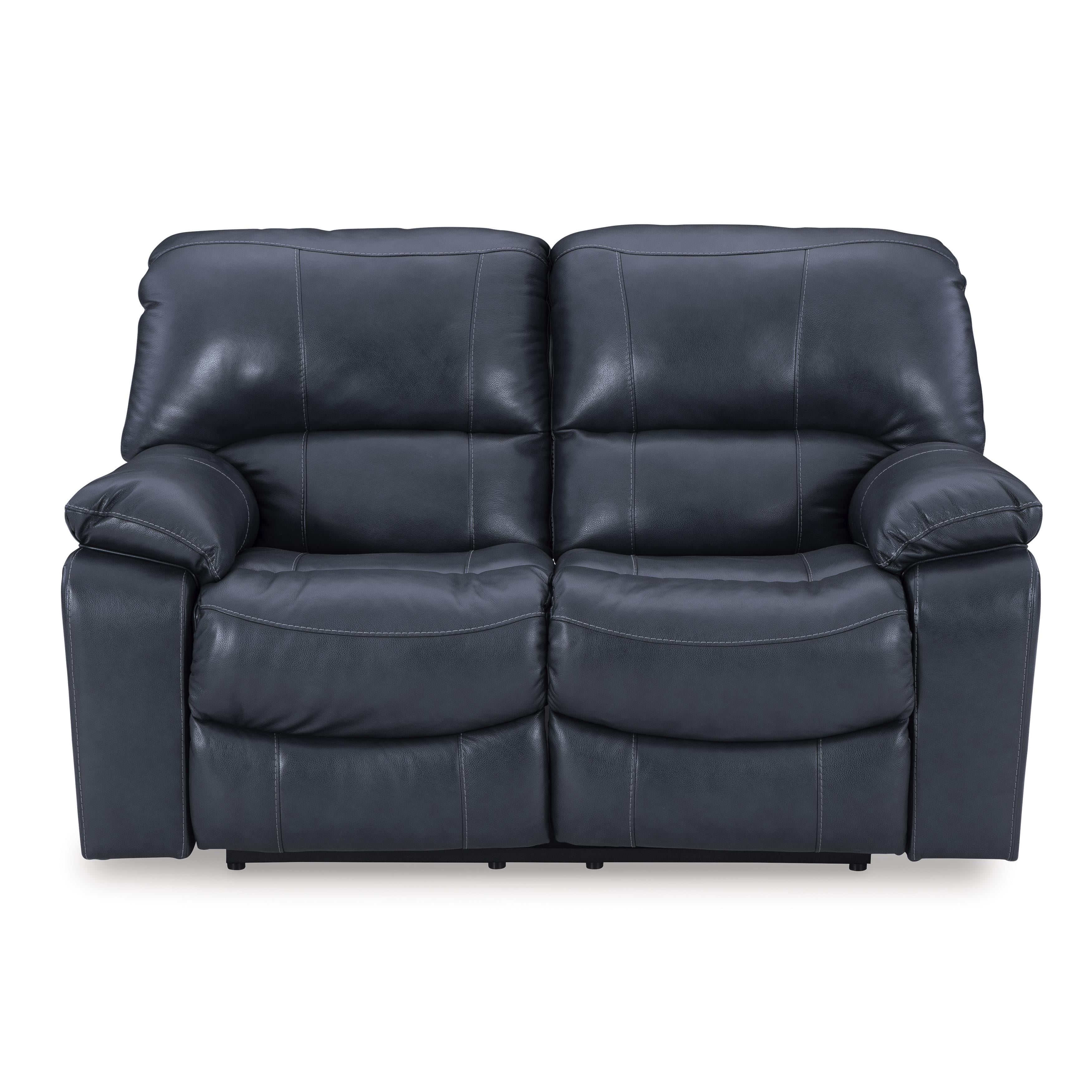  Manufacturer Color_Ocean --  Leesworth U4380974 Reclining Power Loveseat IMAGE 3