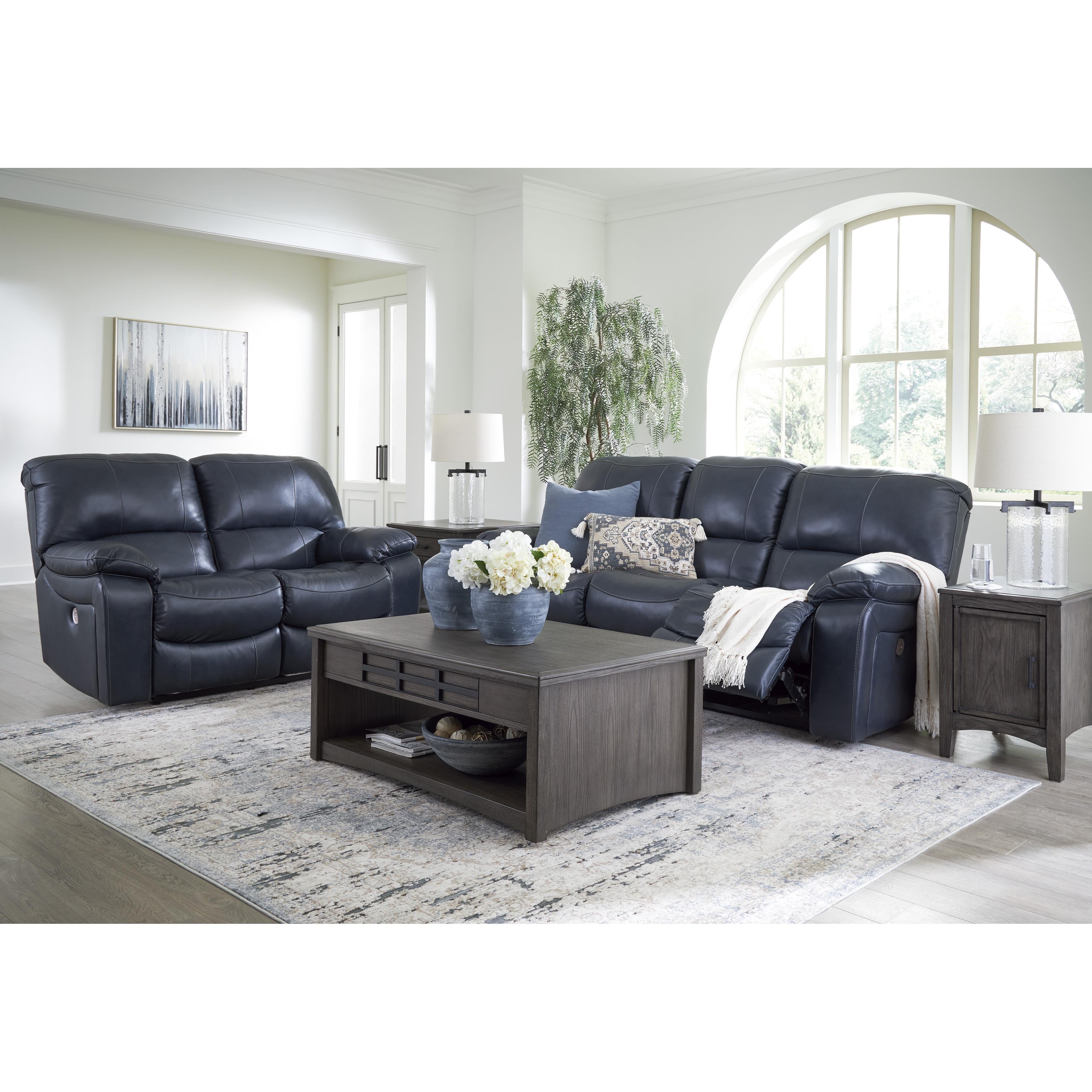  Manufacturer Color_Ocean --  Leesworth U4380987 Reclining Power Sofa IMAGE 11