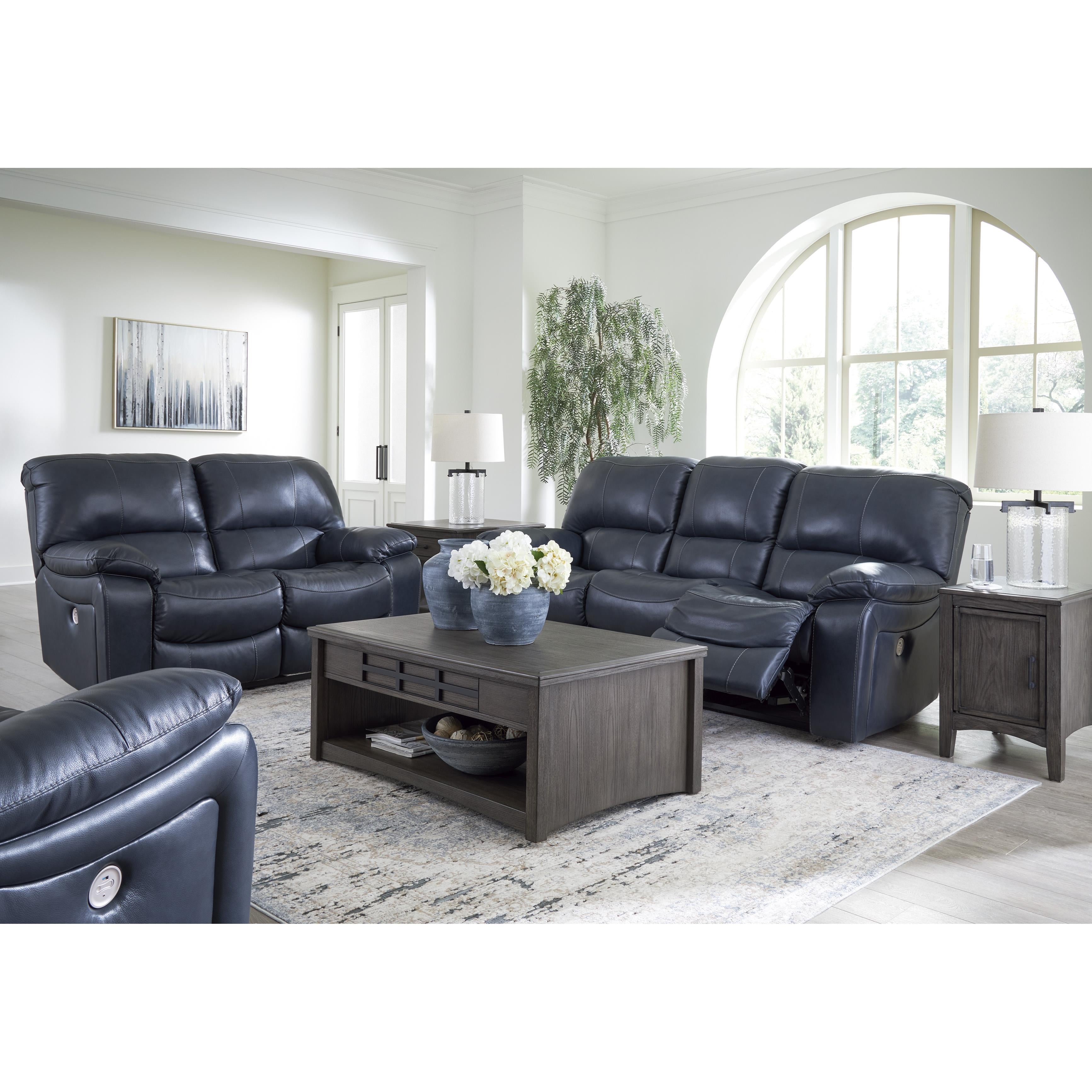  Manufacturer Color_Ocean --  Leesworth U4380987 Reclining Power Sofa IMAGE 12