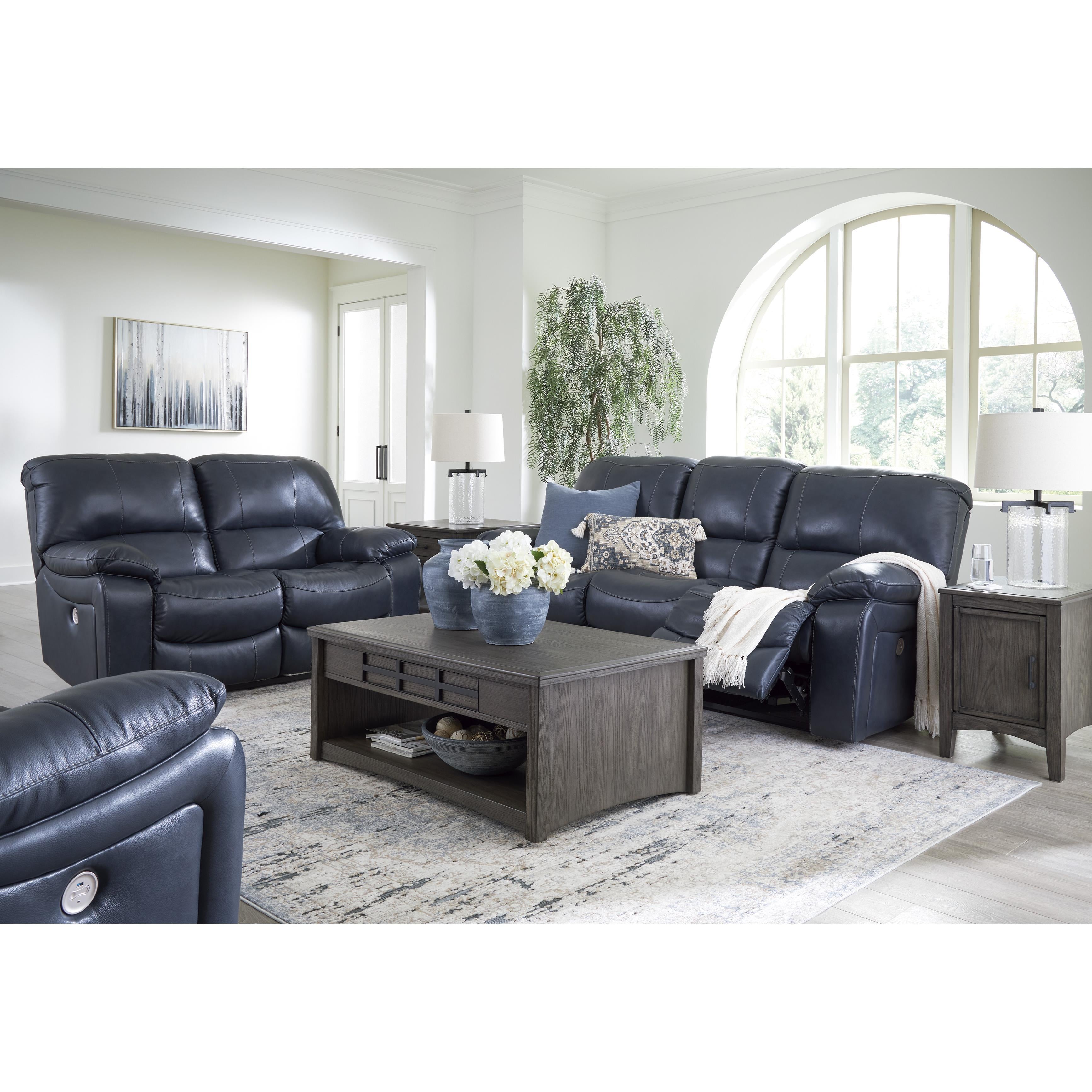  Manufacturer Color_Ocean --  Leesworth U4380987 Reclining Power Sofa IMAGE 13