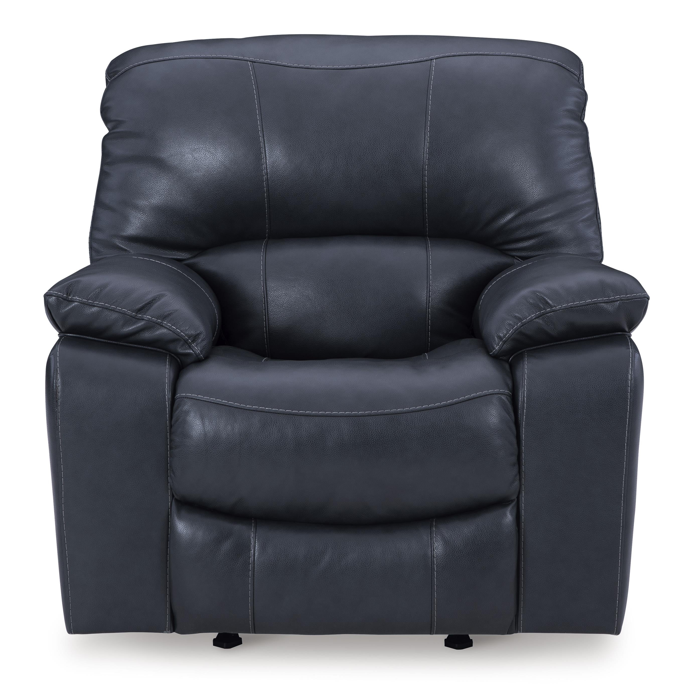  Manufacturer Color_Ocean --  Leesworth U4380998 Power Rocker Recliner IMAGE 3