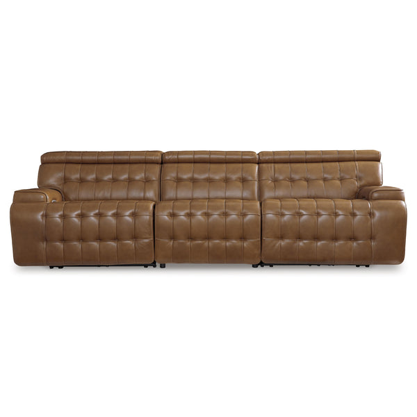 Signature Design by Ashley Temmpton U92708S3 3 pc Power Reclining Sectional Sofa