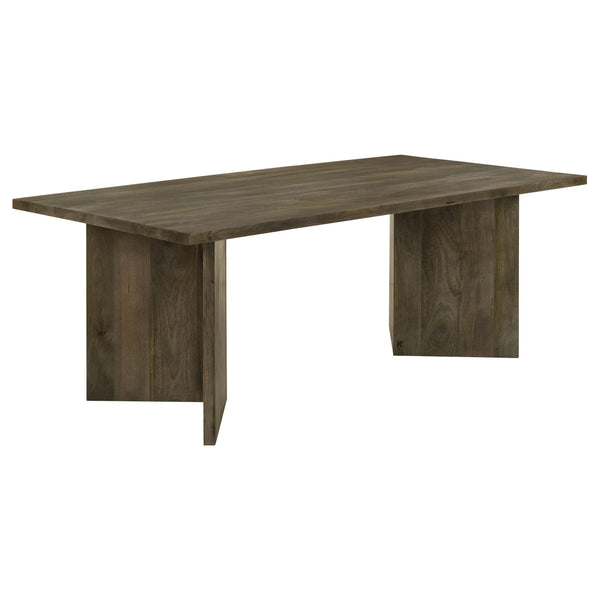 Coaster Furniture Tyler 130511 80-inch Solid Wood Dining Table - Mango Brown