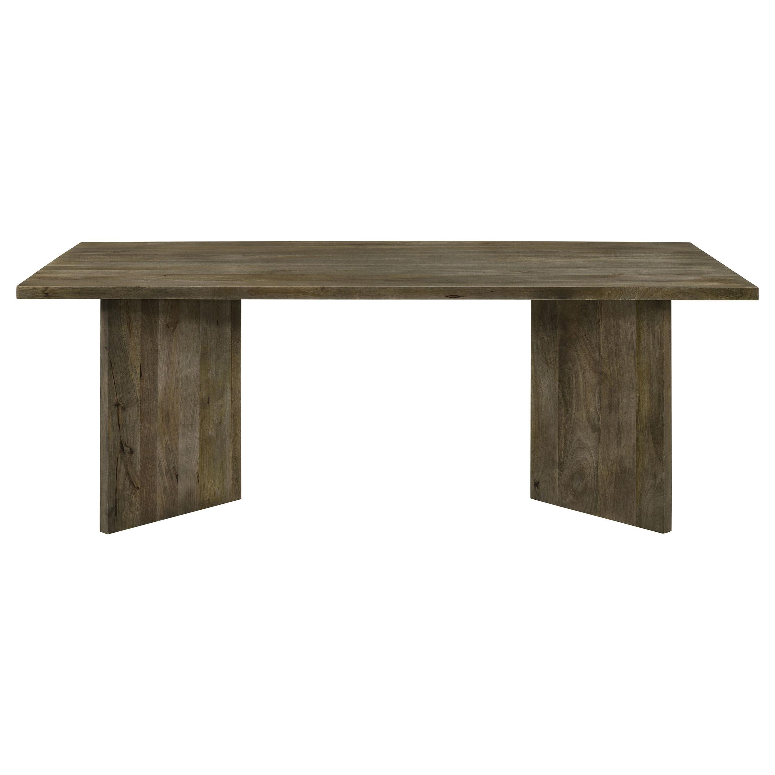  Coaster Furniture Tyler 130511 80-inch Solid Wood Dining Table - Mango Brown IMAGE 2
