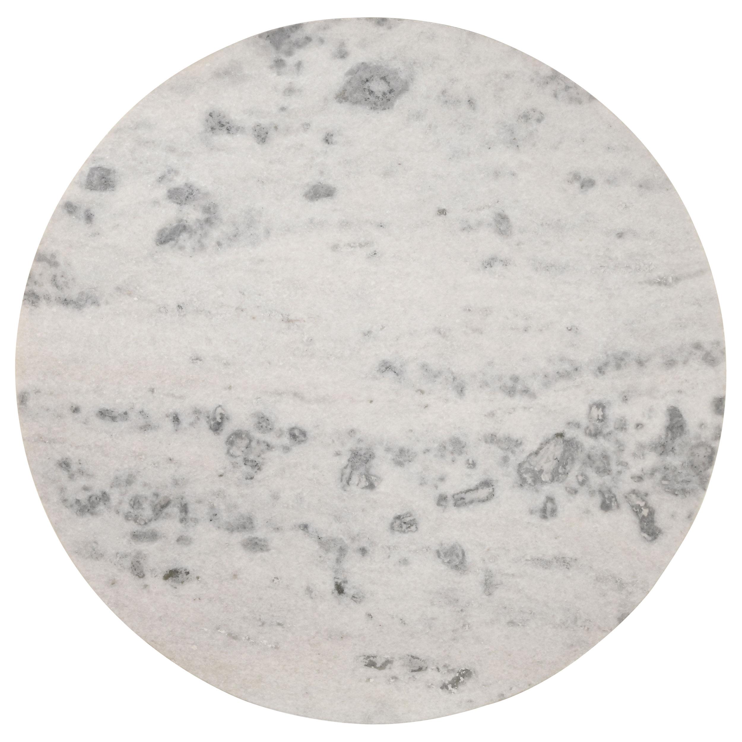  Coaster Furniture Ortega 105141 Round 46-inch Marble Top Wood Dining Table - Natural IMAGE 2