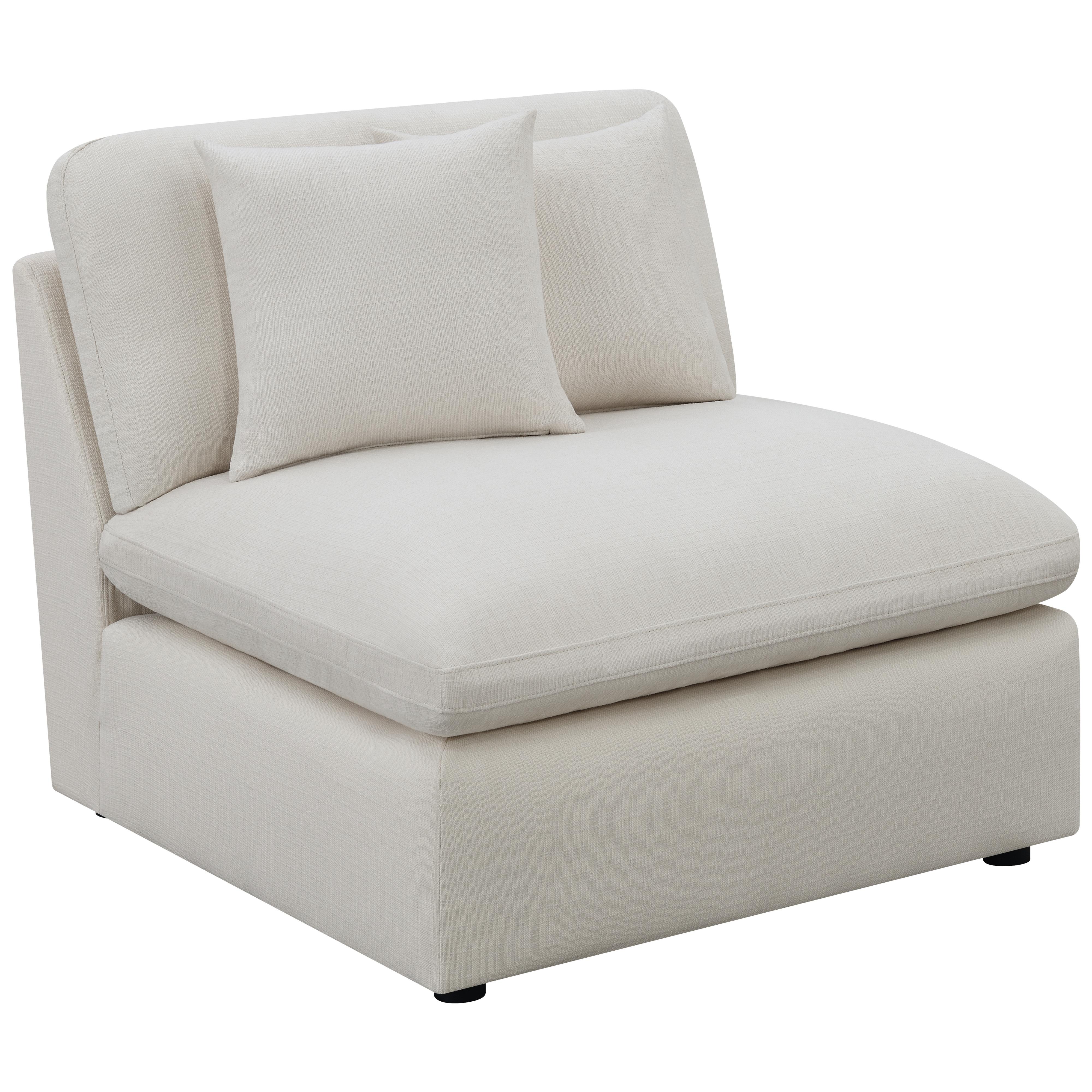  Coaster Furniture Hobson 551451-SET 6 pc Reversible Cushion Modular Sectional - Off-White IMAGE 5