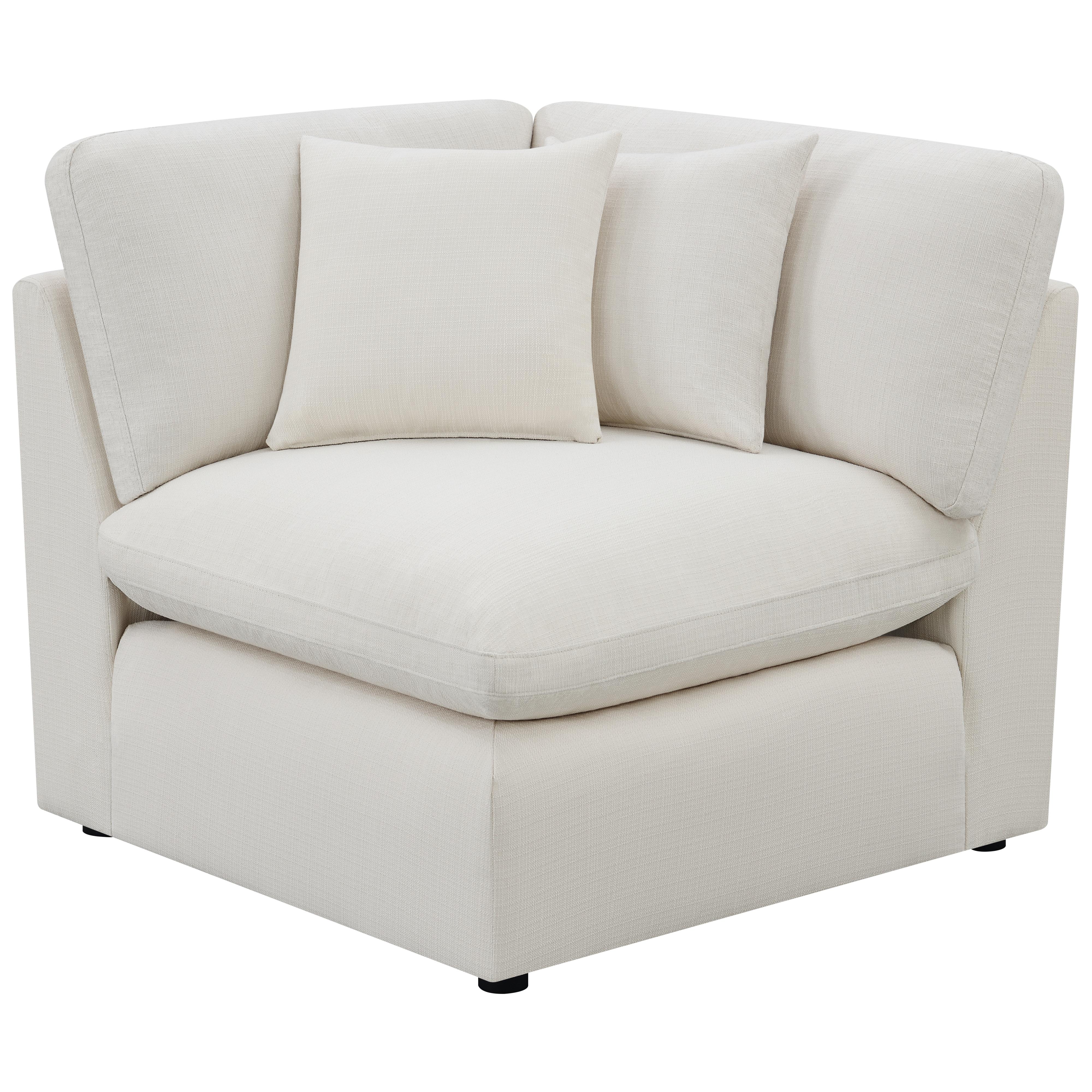 Coaster Furniture Hobson 551451-SET 6 pc Reversible Cushion Modular Sectional - Off-White IMAGE 6