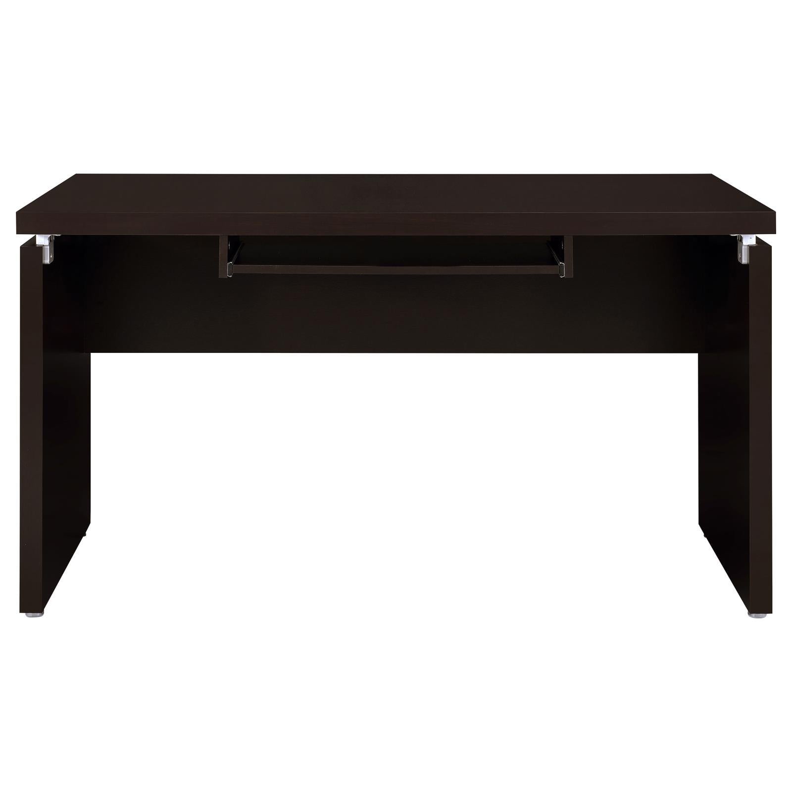  Coaster Furniture Skylar 800891-S4 2-Piece Home Office Set L-Shape Desk With File Cabinet - Cappuccino IMAGE 4