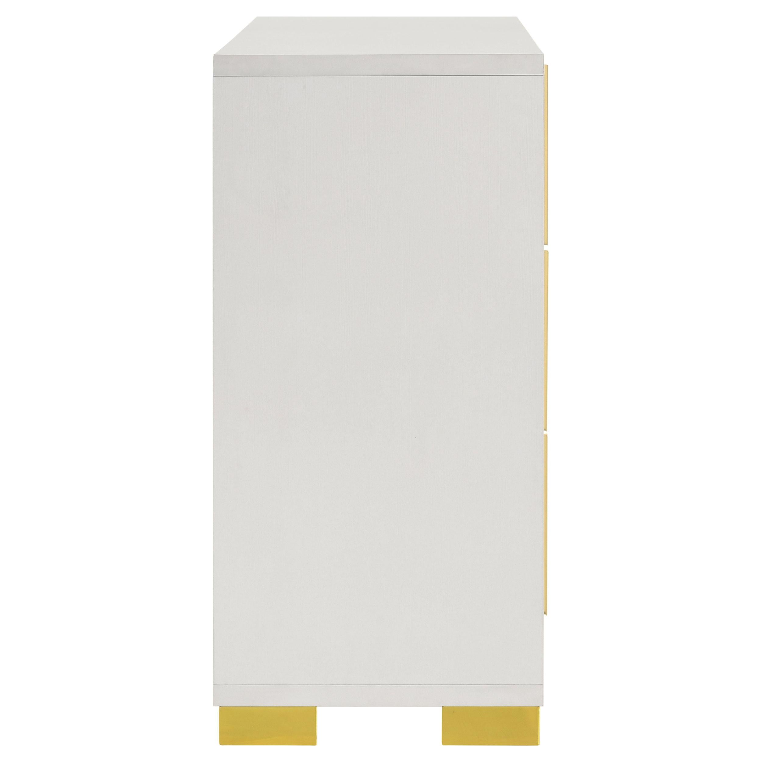  Coaster Furniture Marceline 222933 6-Drawer Dresser - White IMAGE 10