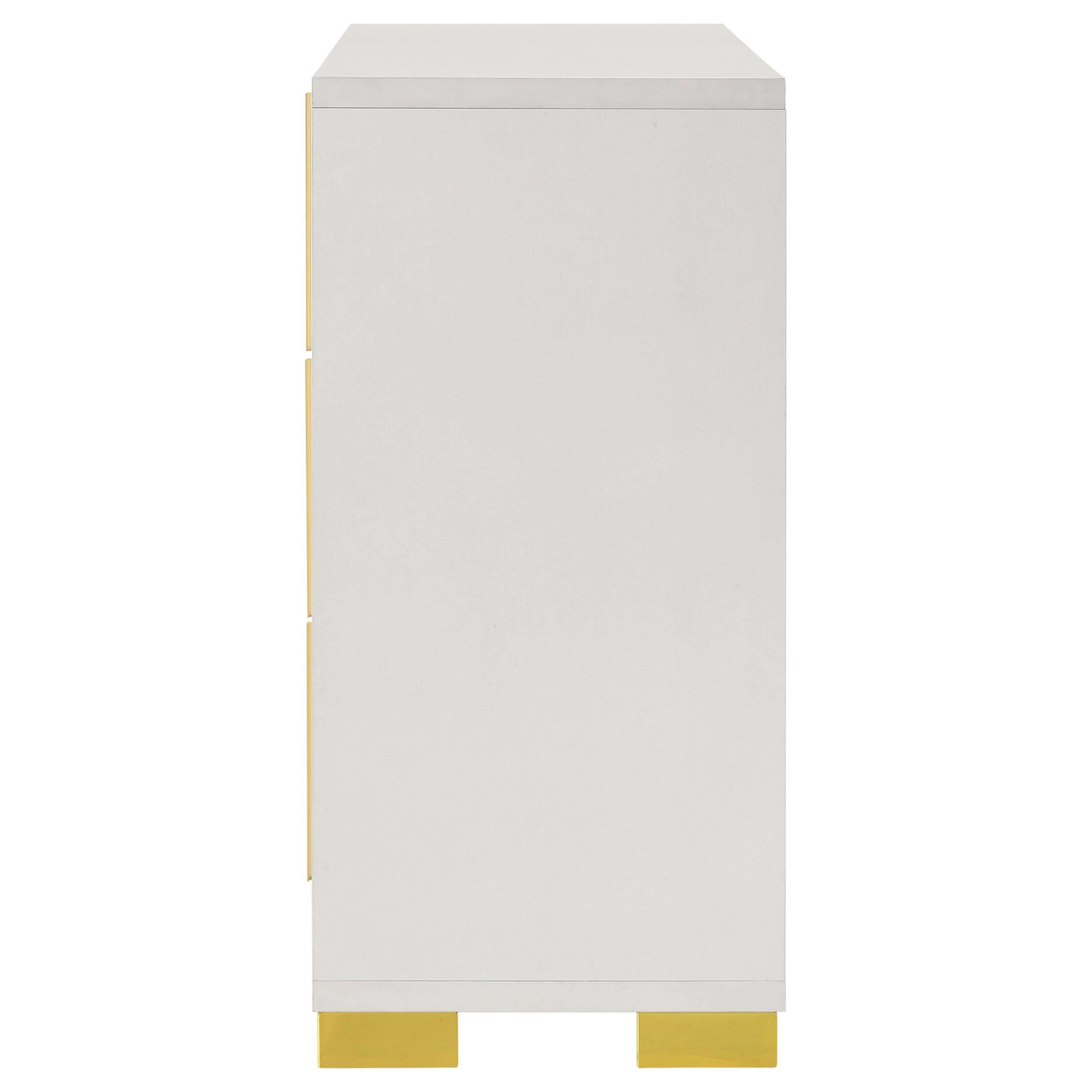  Coaster Furniture Marceline 222933 6-Drawer Dresser - White IMAGE 6