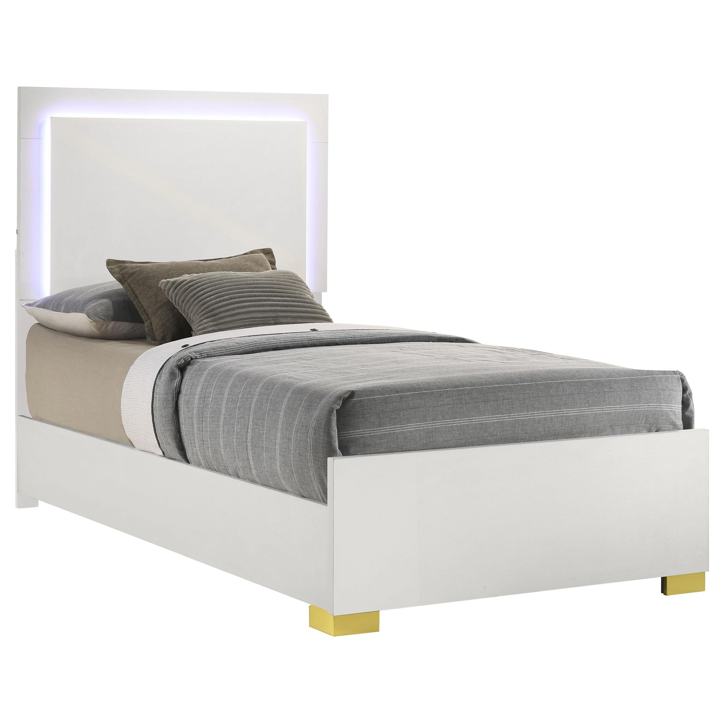  Size_Twin --  Coaster Furniture Marceline Panel Bed IMAGE 1