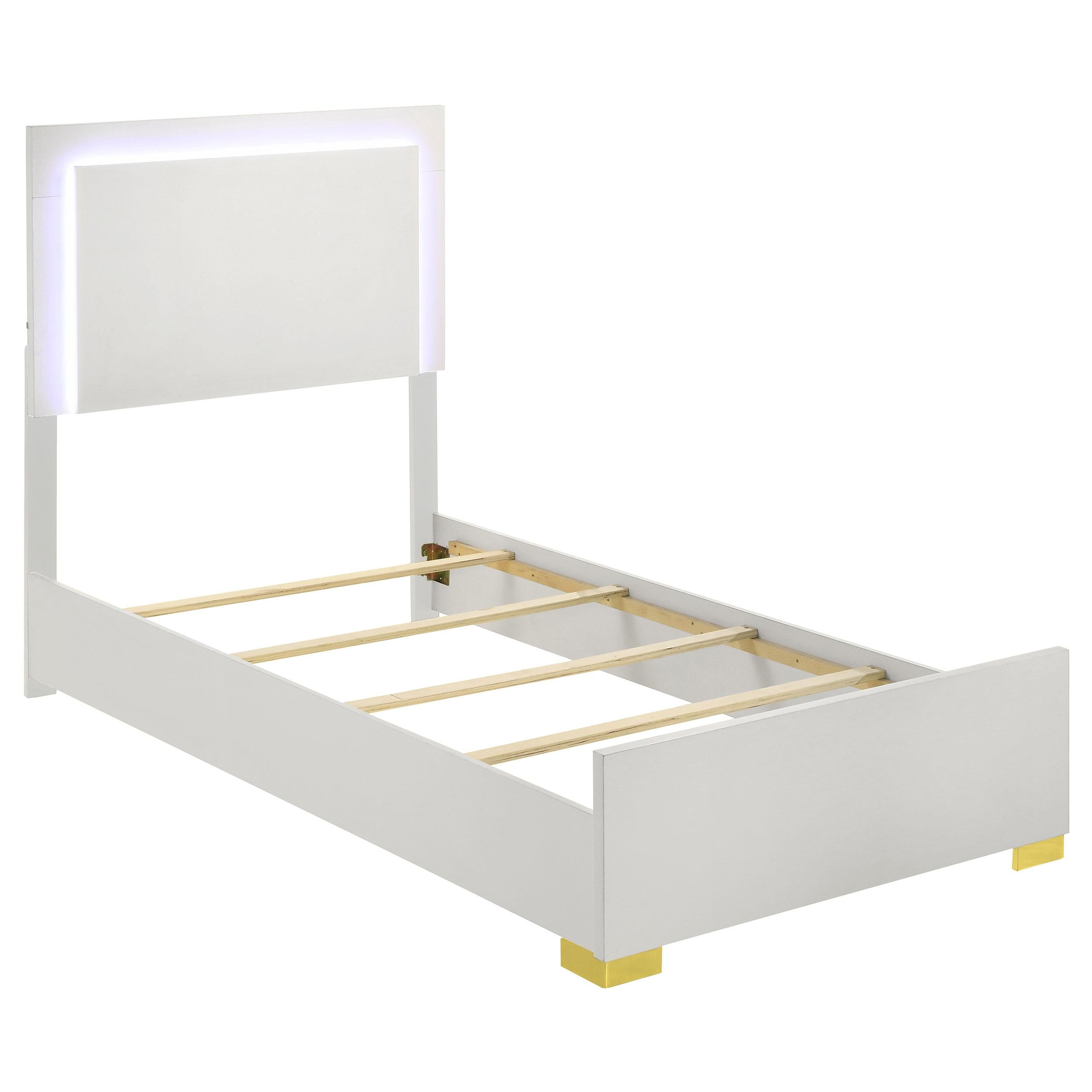  Size_Twin --  Coaster Furniture Marceline Panel Bed IMAGE 4