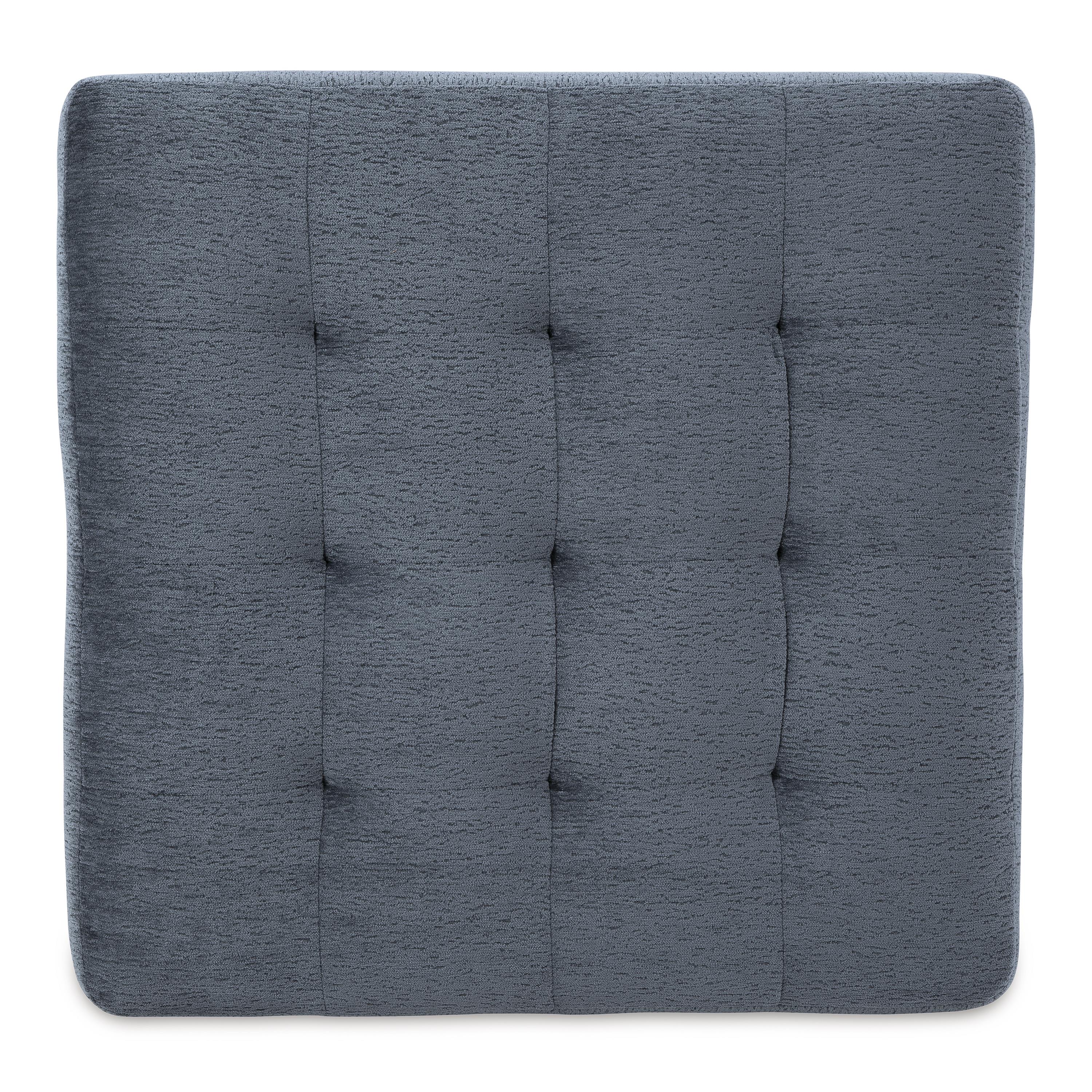  Manufacturer Color_Navy --  Benchcraft Maxon Place Fabric Ottoman IMAGE 3