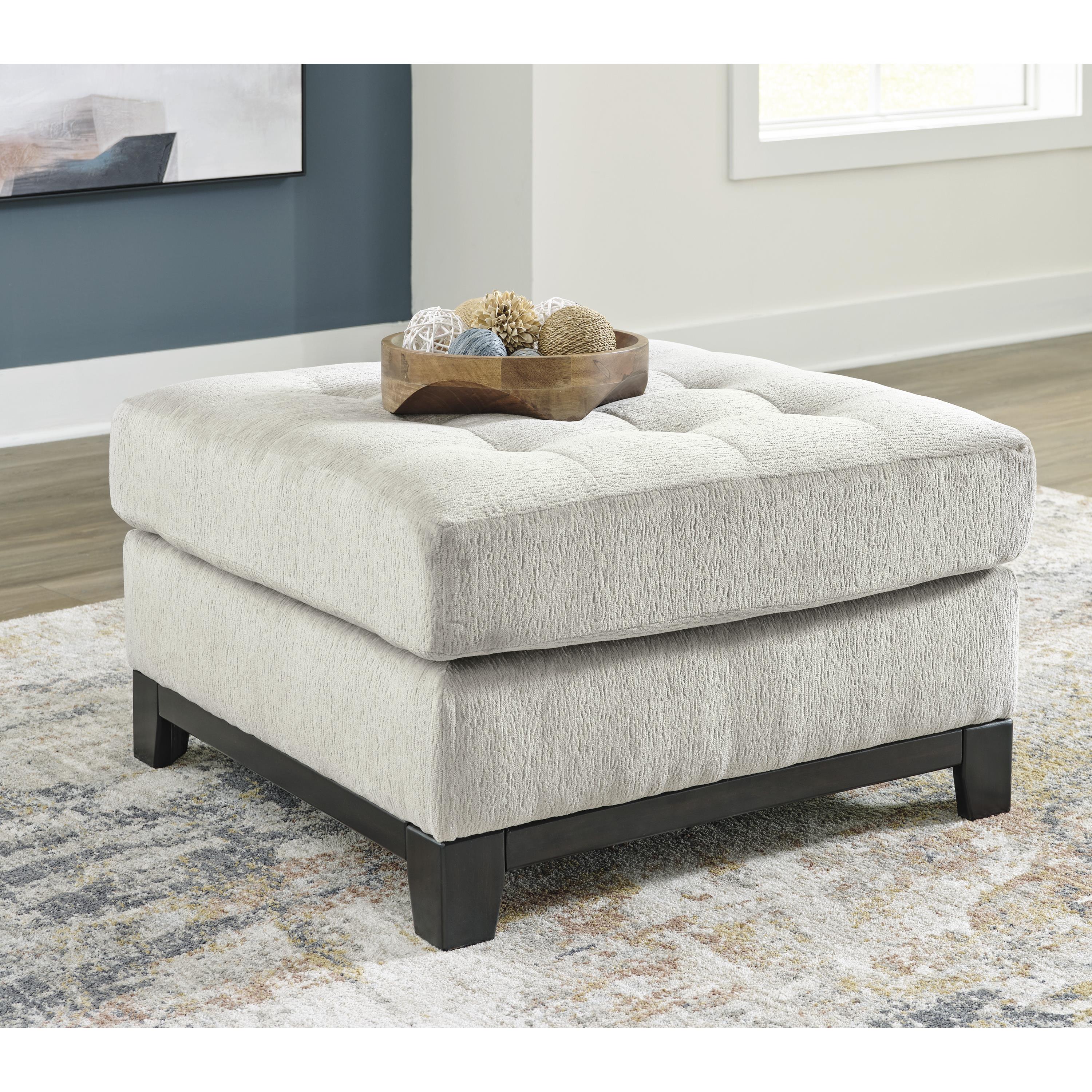  Manufacturer Color_Stone --  Maxon Place 3300408 Oversized Accent Ottoman IMAGE 4