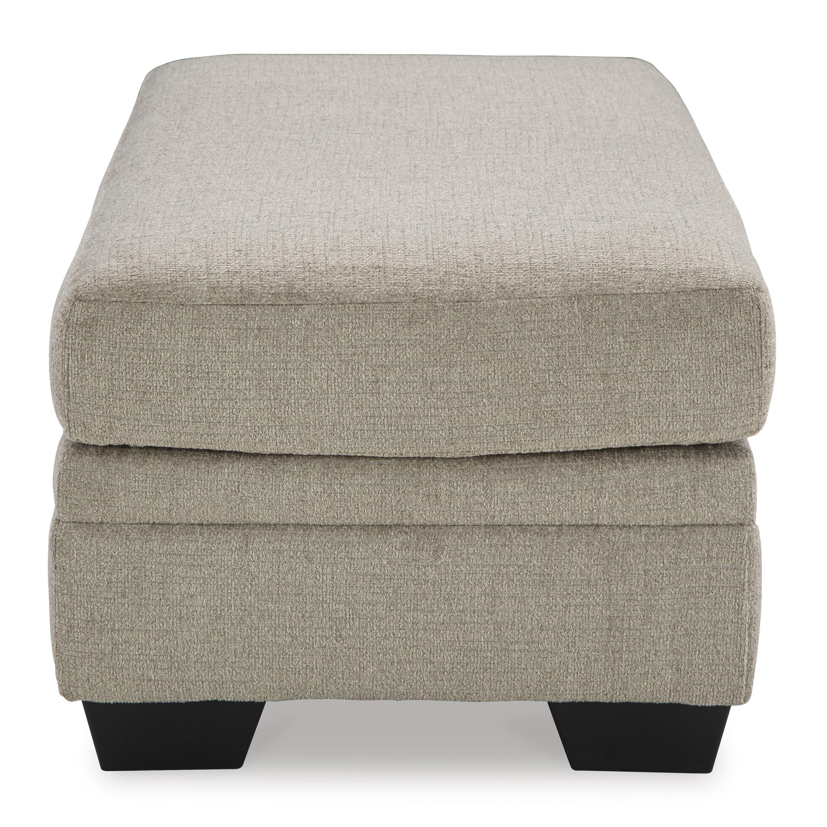  Manufacturer Color_Taupe --  Signature Design by Ashley Stonemeade Fabric Ottoman IMAGE 3