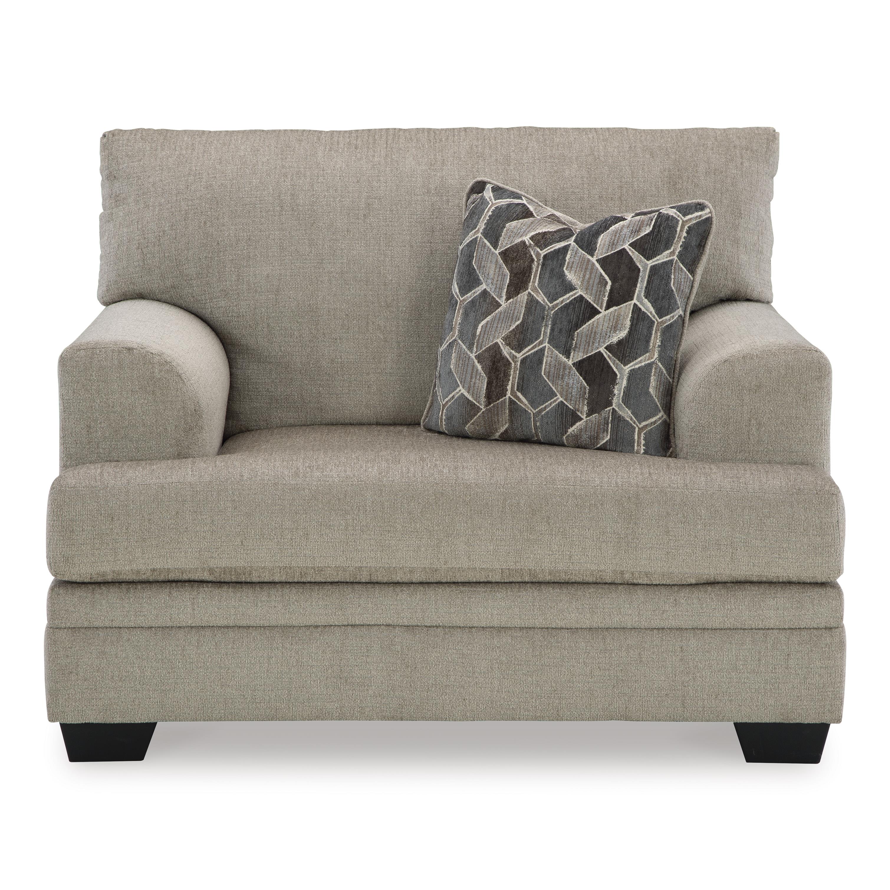  Manufacturer Color_Taupe --  Signature Design by Ashley Stonemeade Stationary Fabric Chair IMAGE 2
