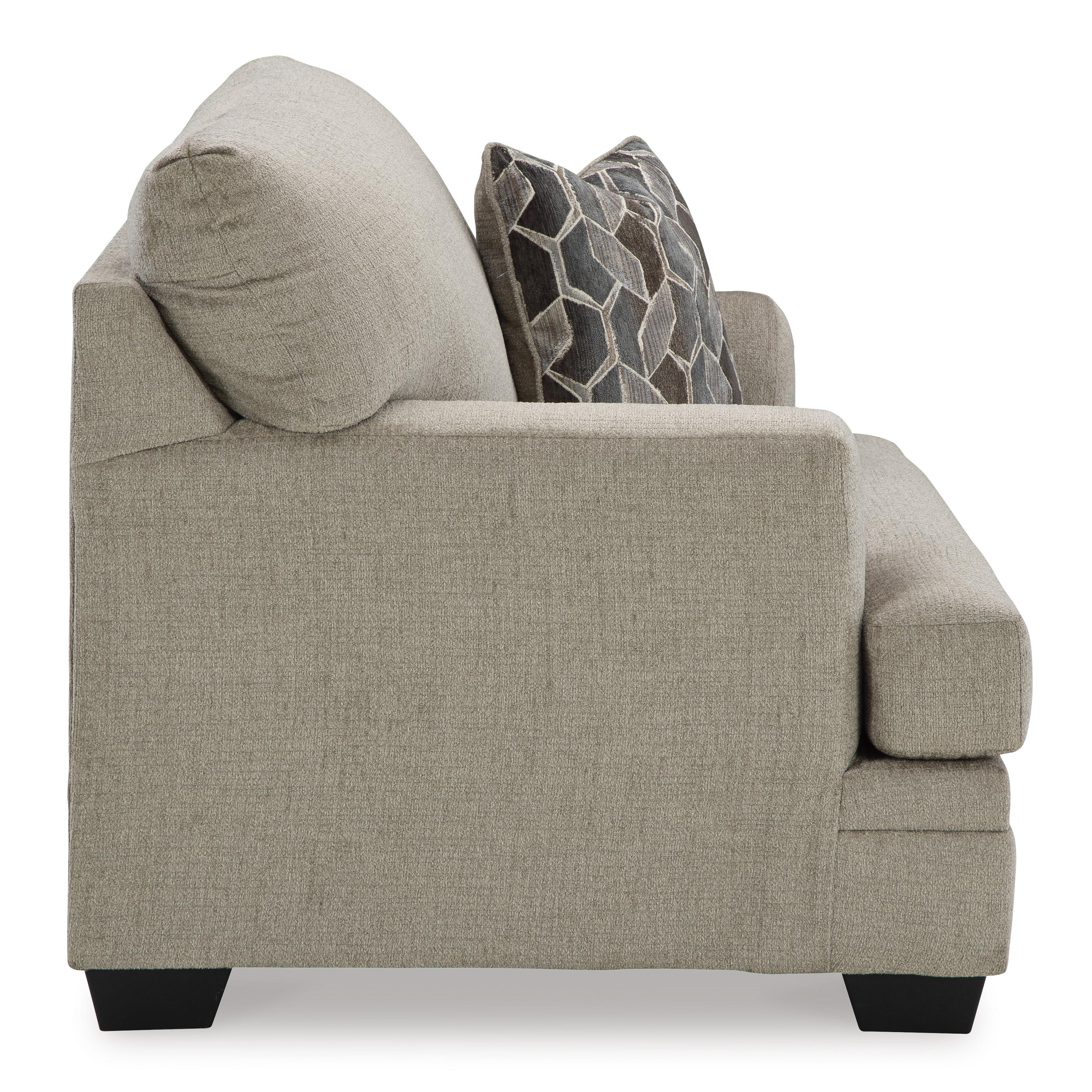  Manufacturer Color_Taupe --  Signature Design by Ashley Stonemeade Stationary Fabric Chair IMAGE 3