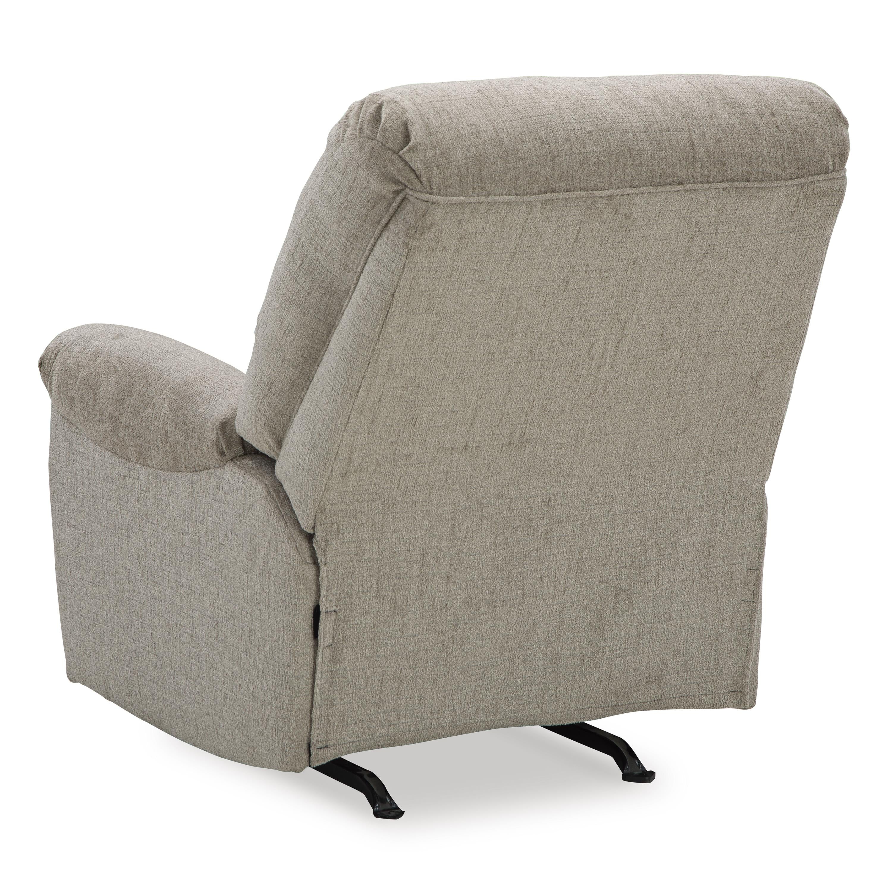  Manufacturer Color_Taupe --  Signature Design by Ashley Stonemeade Rocker Fabric Recliner IMAGE 6