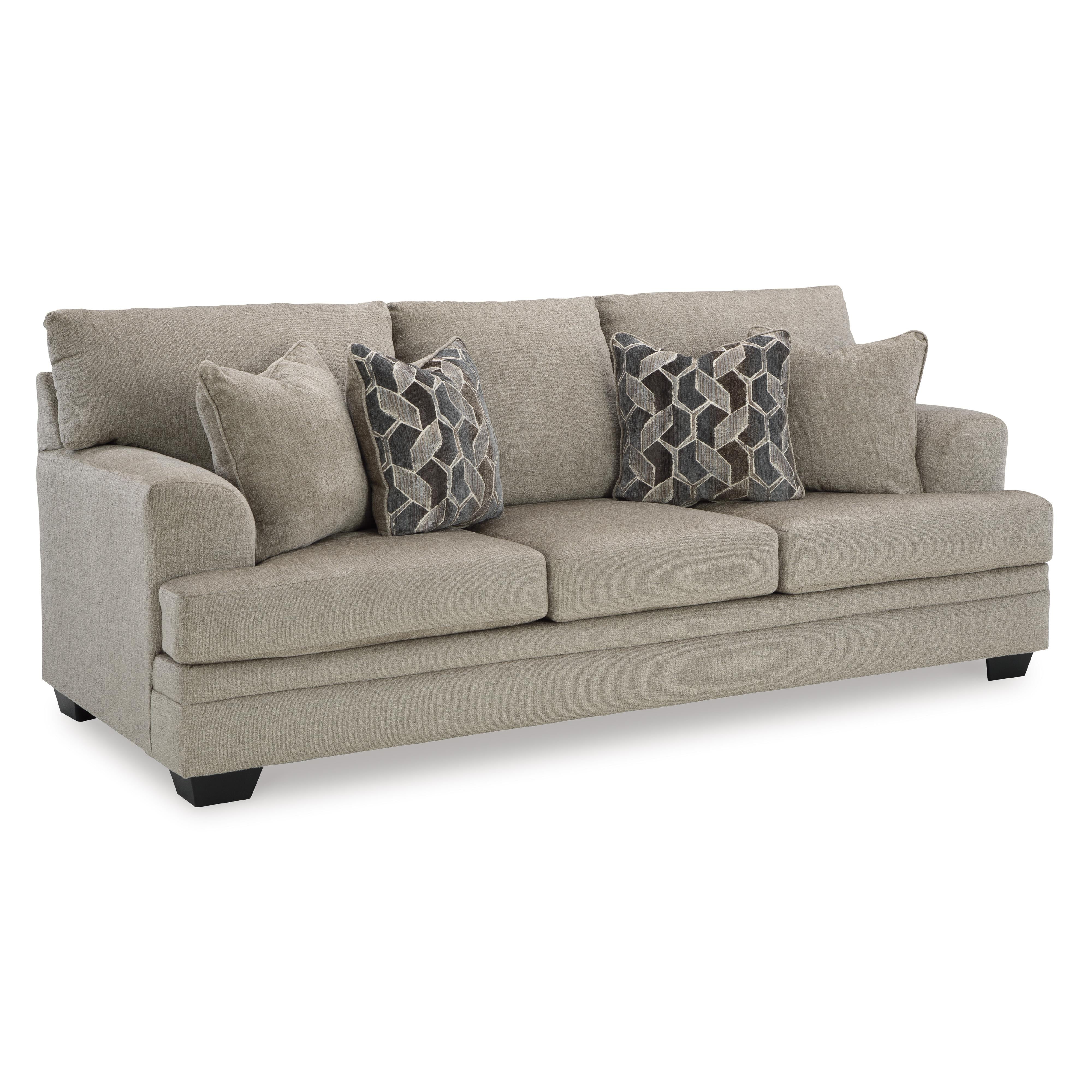  Manufacturer Color_Taupe --  Signature Design by Ashley Stonemeade Stationary Fabric Sofa IMAGE 1