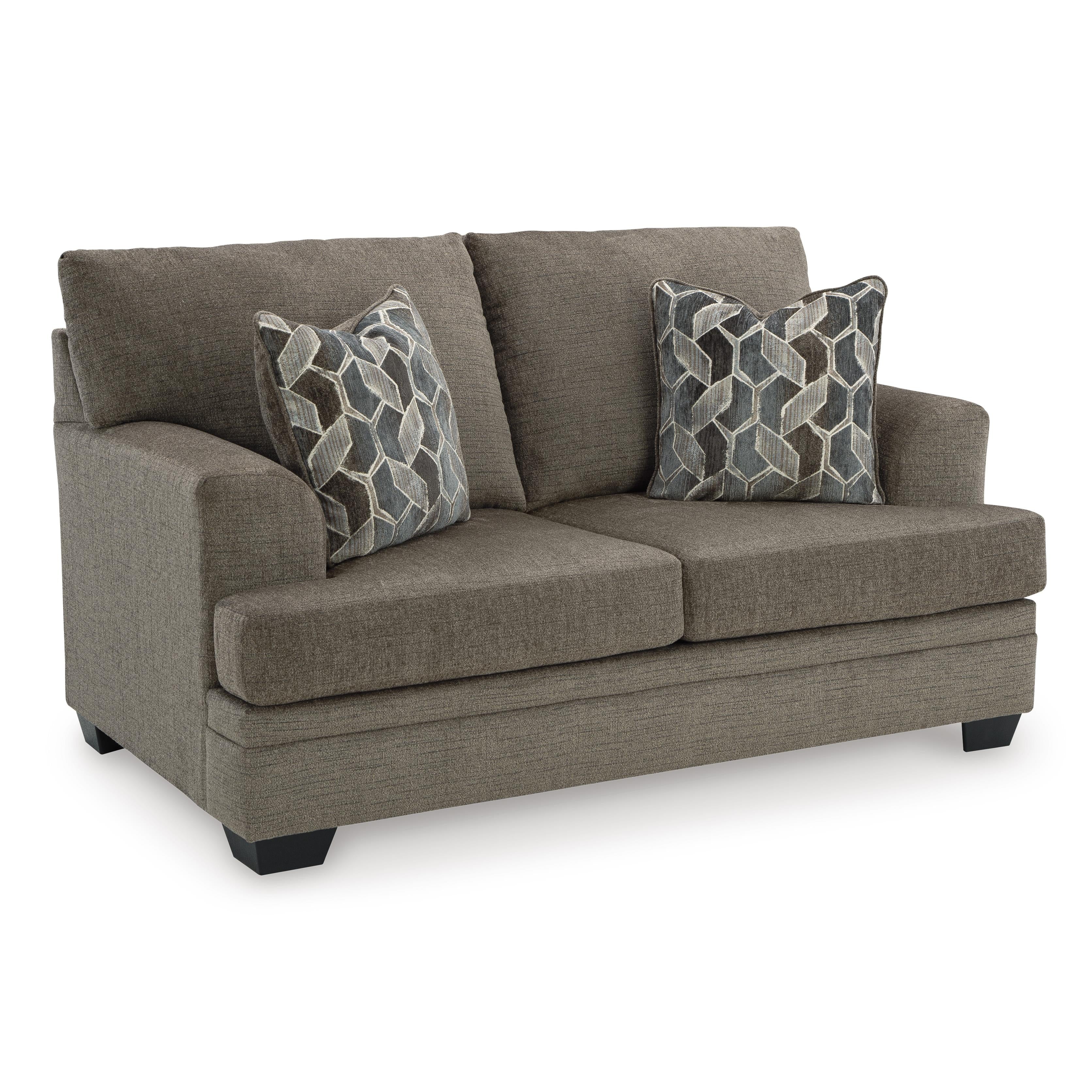  Manufacturer Color_Nutmeg --  Stonemeade 5950535 Loveseat IMAGE 1