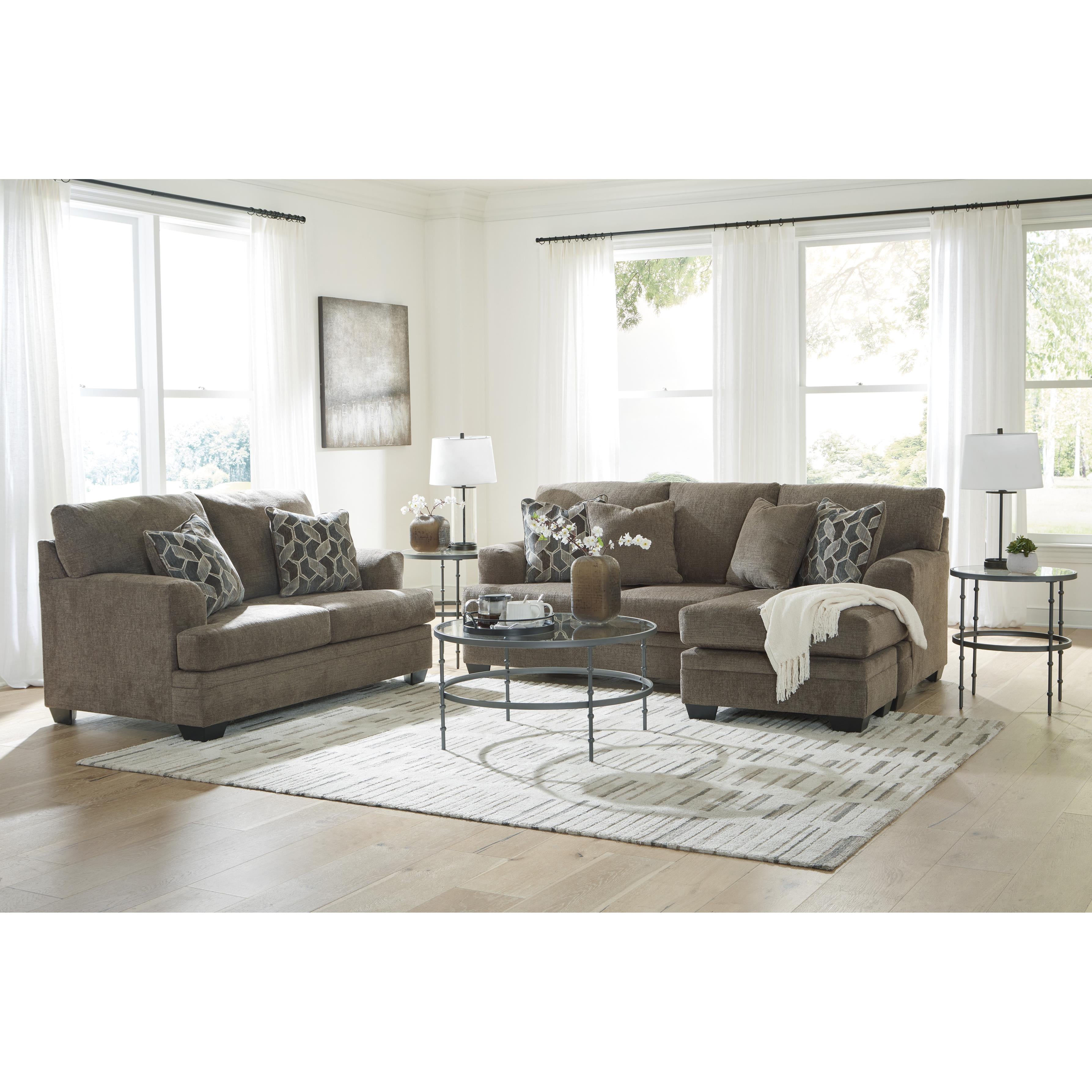  Manufacturer Color_Nutmeg --  Stonemeade 5950535 Loveseat IMAGE 10