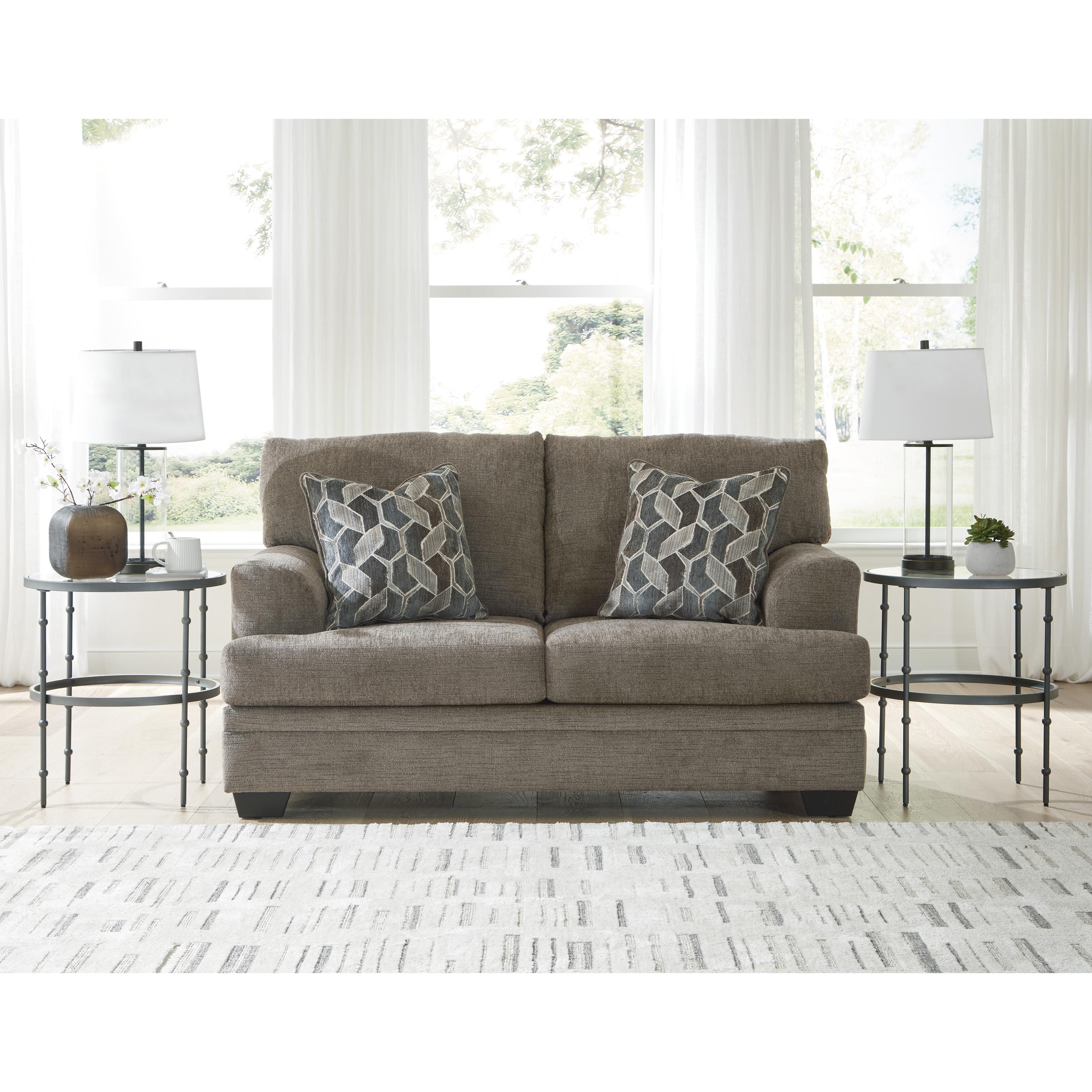  Manufacturer Color_Nutmeg --  Stonemeade 5950535 Loveseat IMAGE 5
