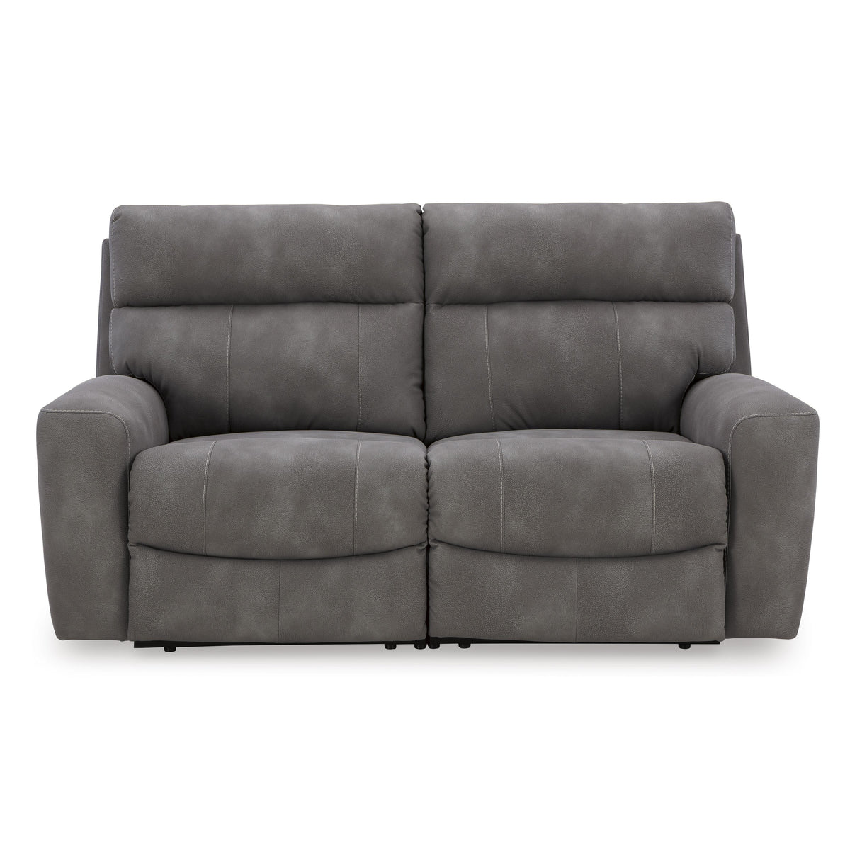  Manufacturer Color_Slate -- Signature Design by Ashley Next Gen DuraPella Power Reclining Leather Look 2 pc Sectional IMAGE 1