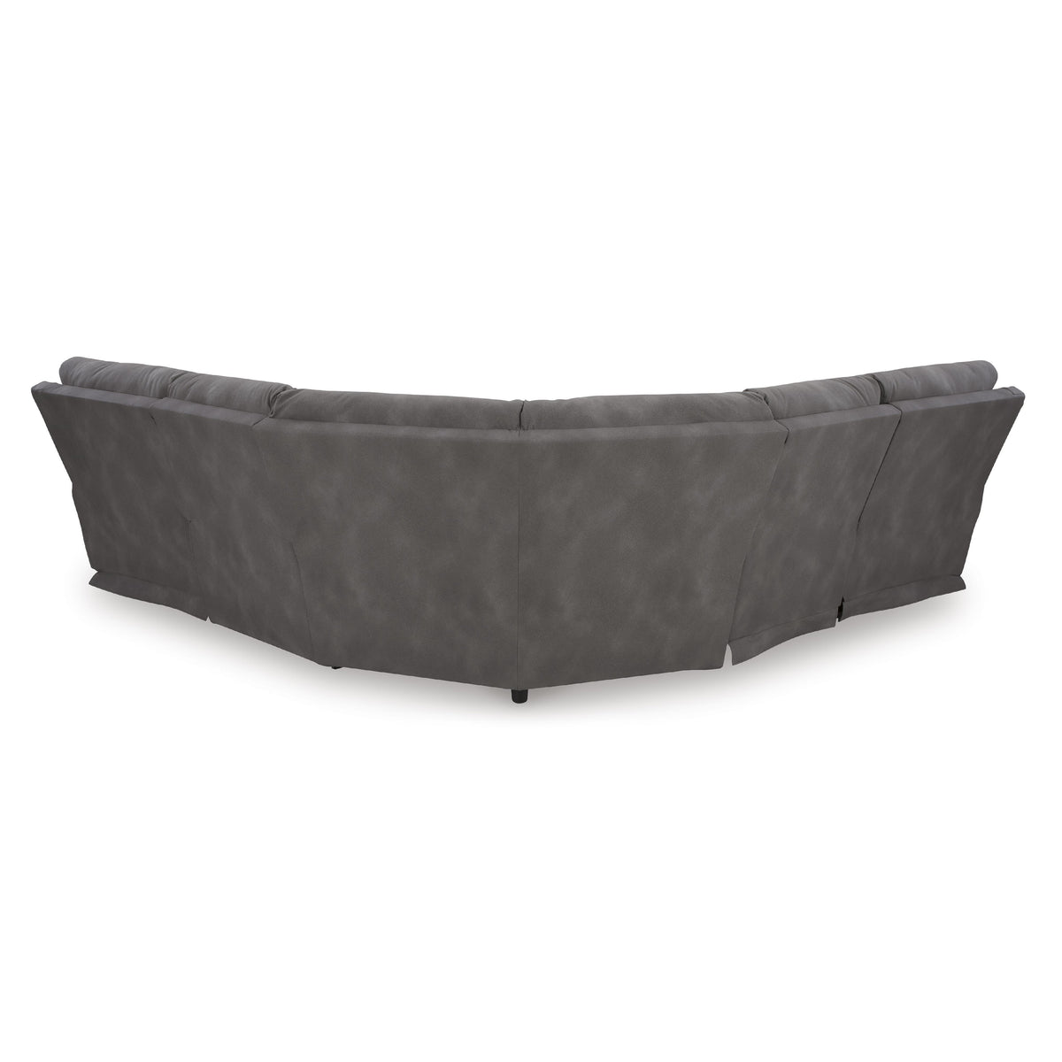  Manufacturer Color_Slate -- Signature Design by Ashley Next Gen DuraPella Power Reclining Leather Look 5 pc Sectional IMAGE 3
